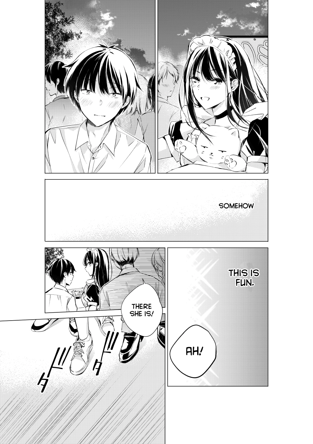 Gotou-san wa Furimukasetai! (Pre-serialization) Chapter 70 page 2 - 