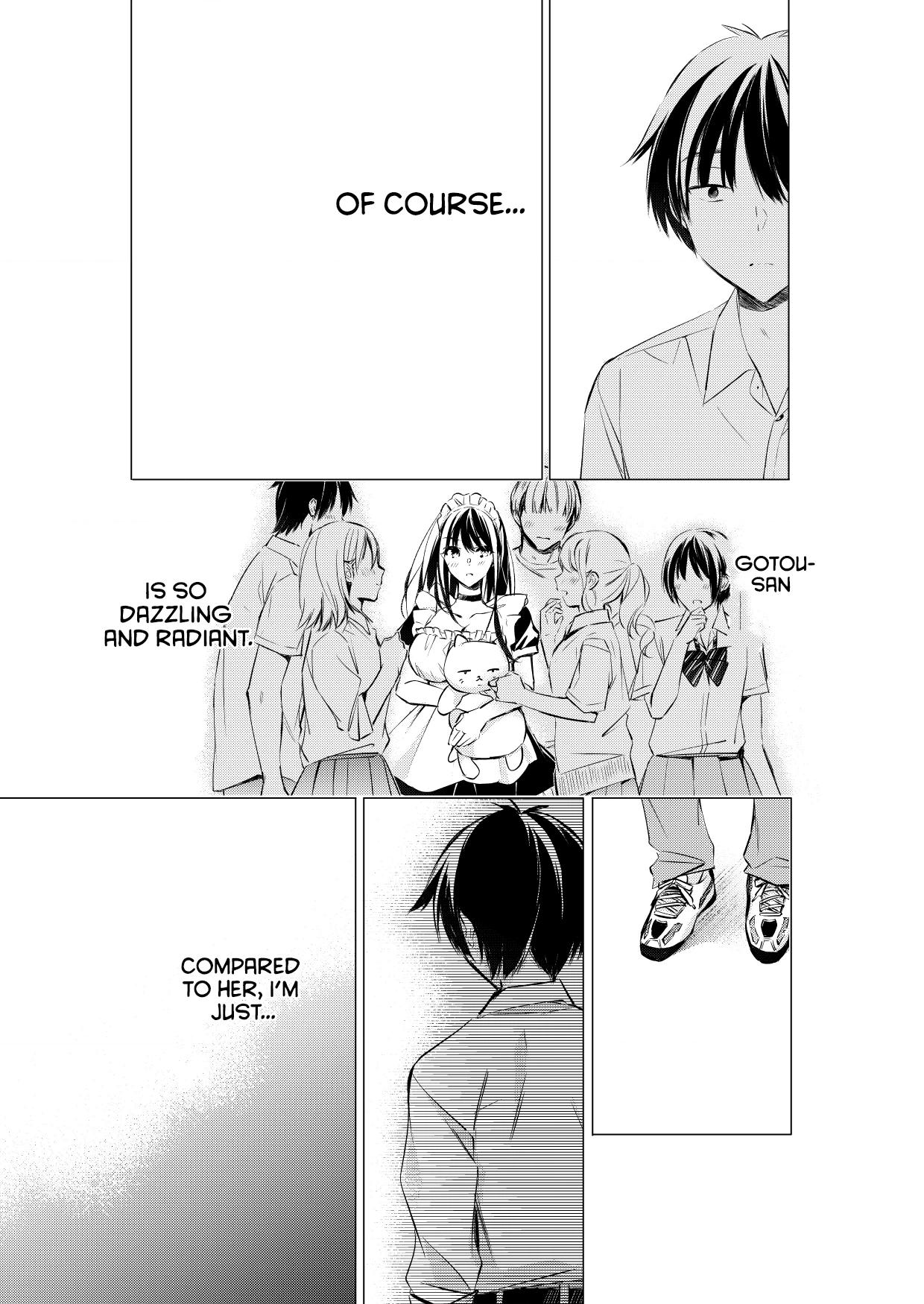 Gotou-san wa Furimukasetai! (Pre-serialization) Chapter 70 page 4 - 