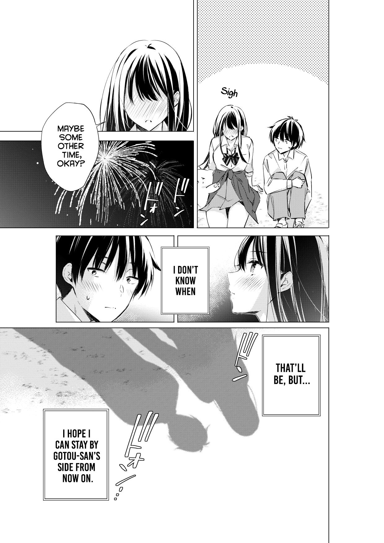 Gotou-san wa Furimukasetai! (Pre-serialization) Chapter 72 page 7 - 