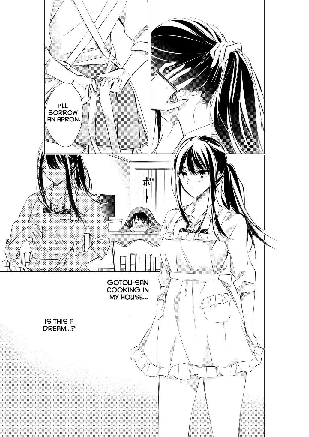 Gotou-san wa Furimukasetai! (Pre-serialization) Chapter 74 page 2 - 