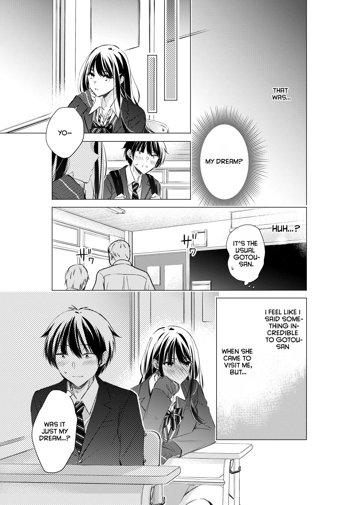 Gotou-san wa Furimukasetai! (Pre-serialization) Chapter 75 page 8 - 
