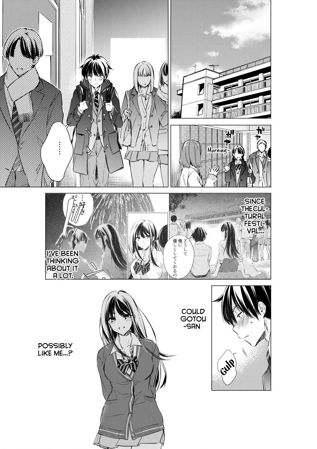 Gotou-san wa Furimukasetai! (Pre-serialization) Chapter 76 page 4 - 