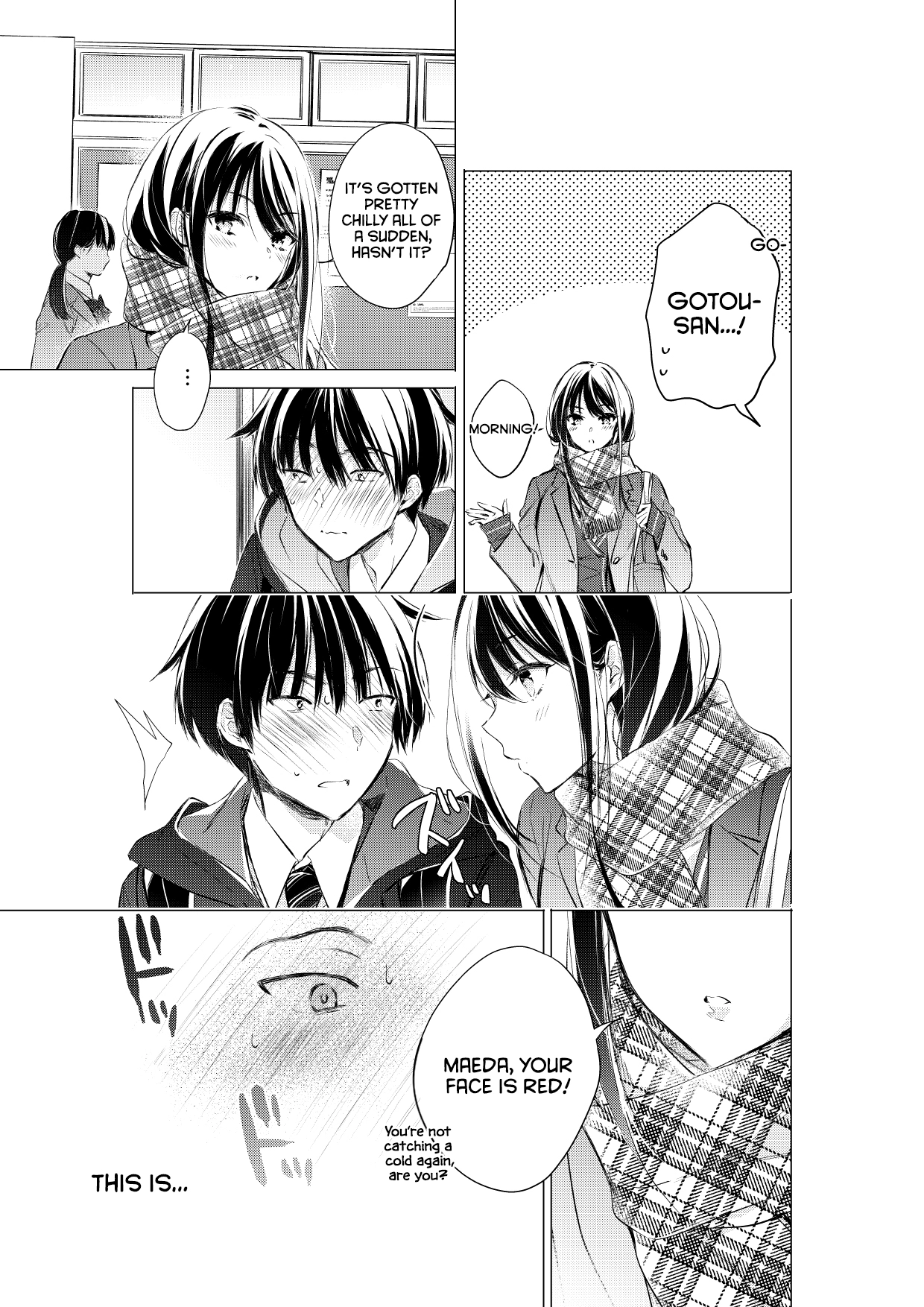 Gotou-san wa Furimukasetai! (Pre-serialization) Chapter 76 page 6 - 