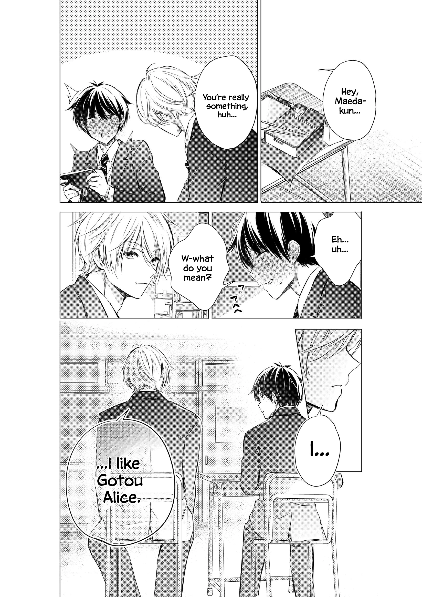 Gotou-san wa Furimukasetai! (Pre-serialization) Chapter 79 page 5 - 