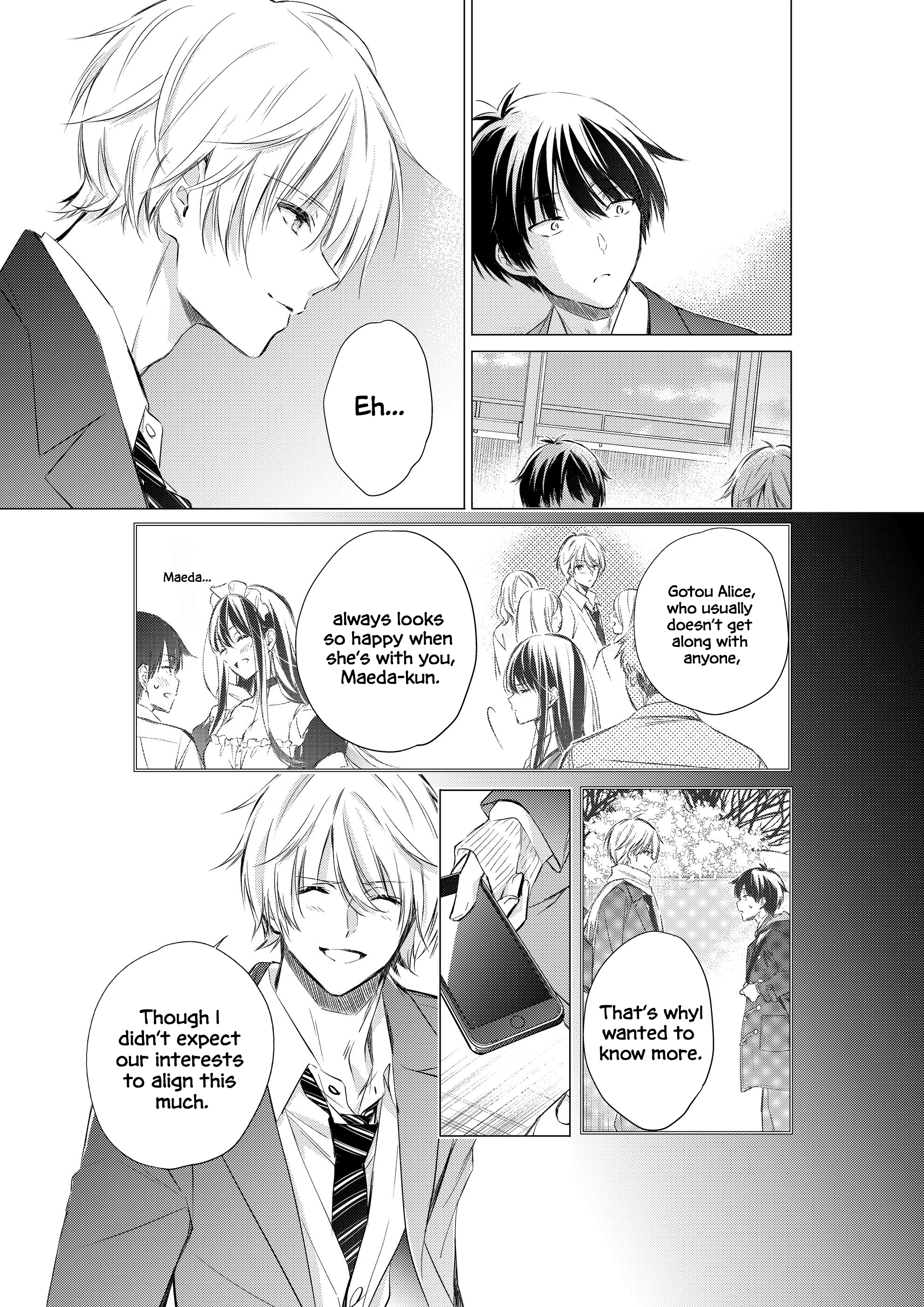 Gotou-san wa Furimukasetai! (Pre-serialization) Chapter 79 page 6 - 