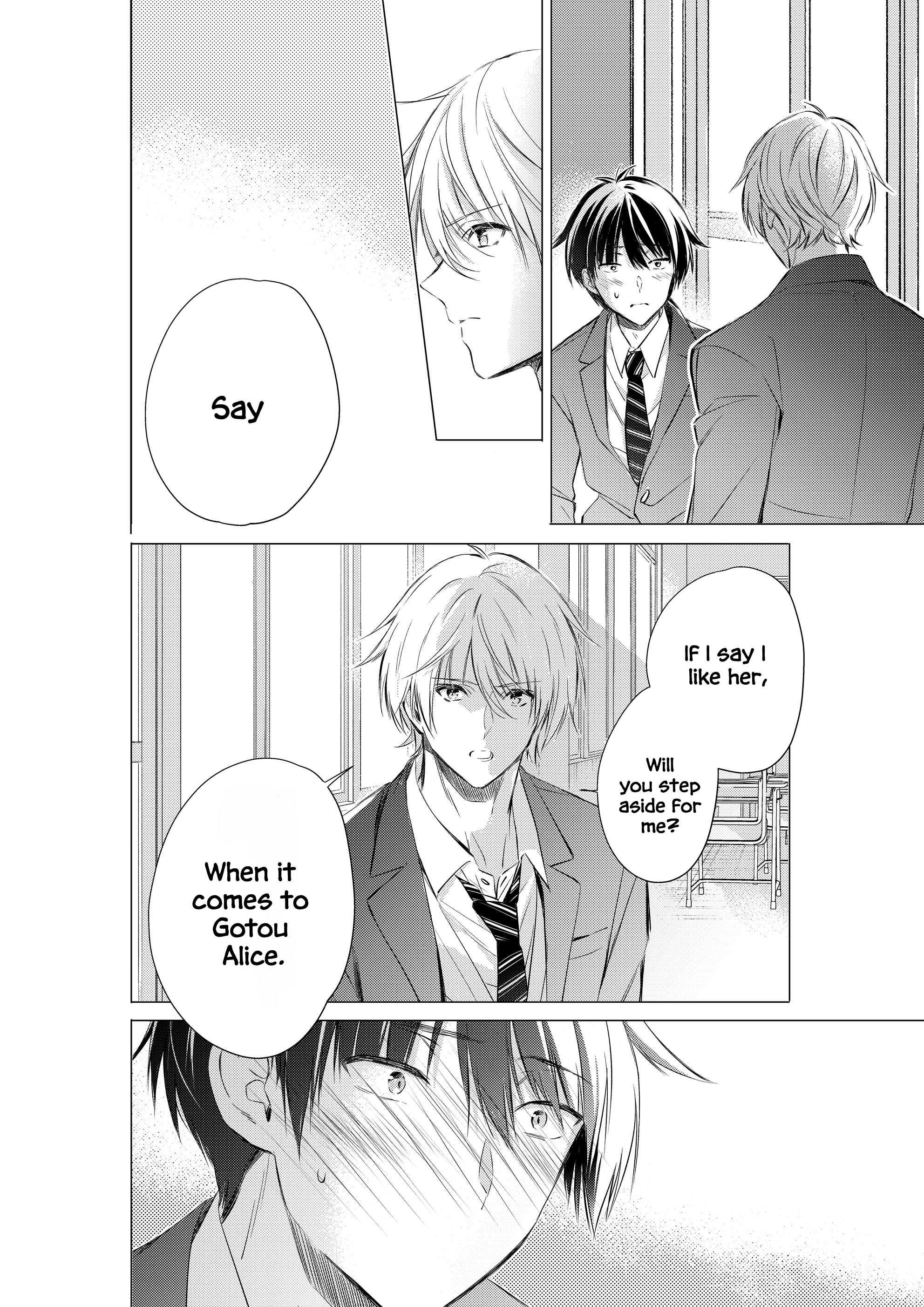 Gotou-san wa Furimukasetai! (Pre-serialization) Chapter 79 page 7 - 