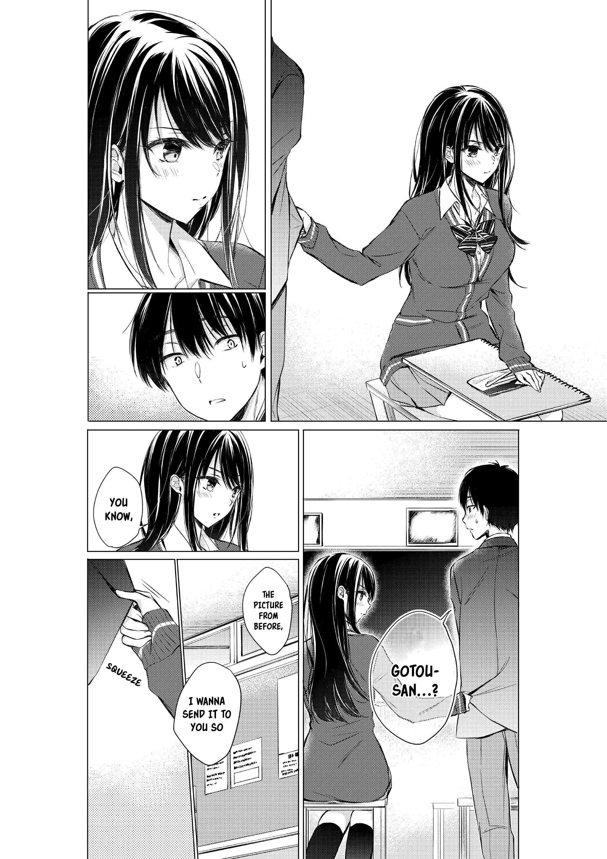 Gotou-san wa Furimukasetai! (Pre-serialization) Chapter 8 page 5 - 