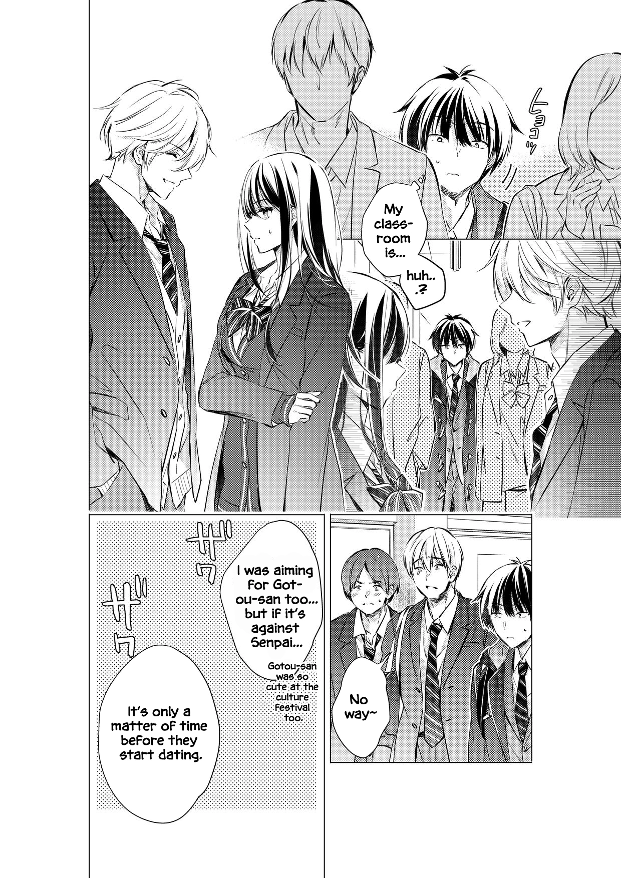 Gotou-san wa Furimukasetai! (Pre-serialization) Chapter 80 page 3 - 
