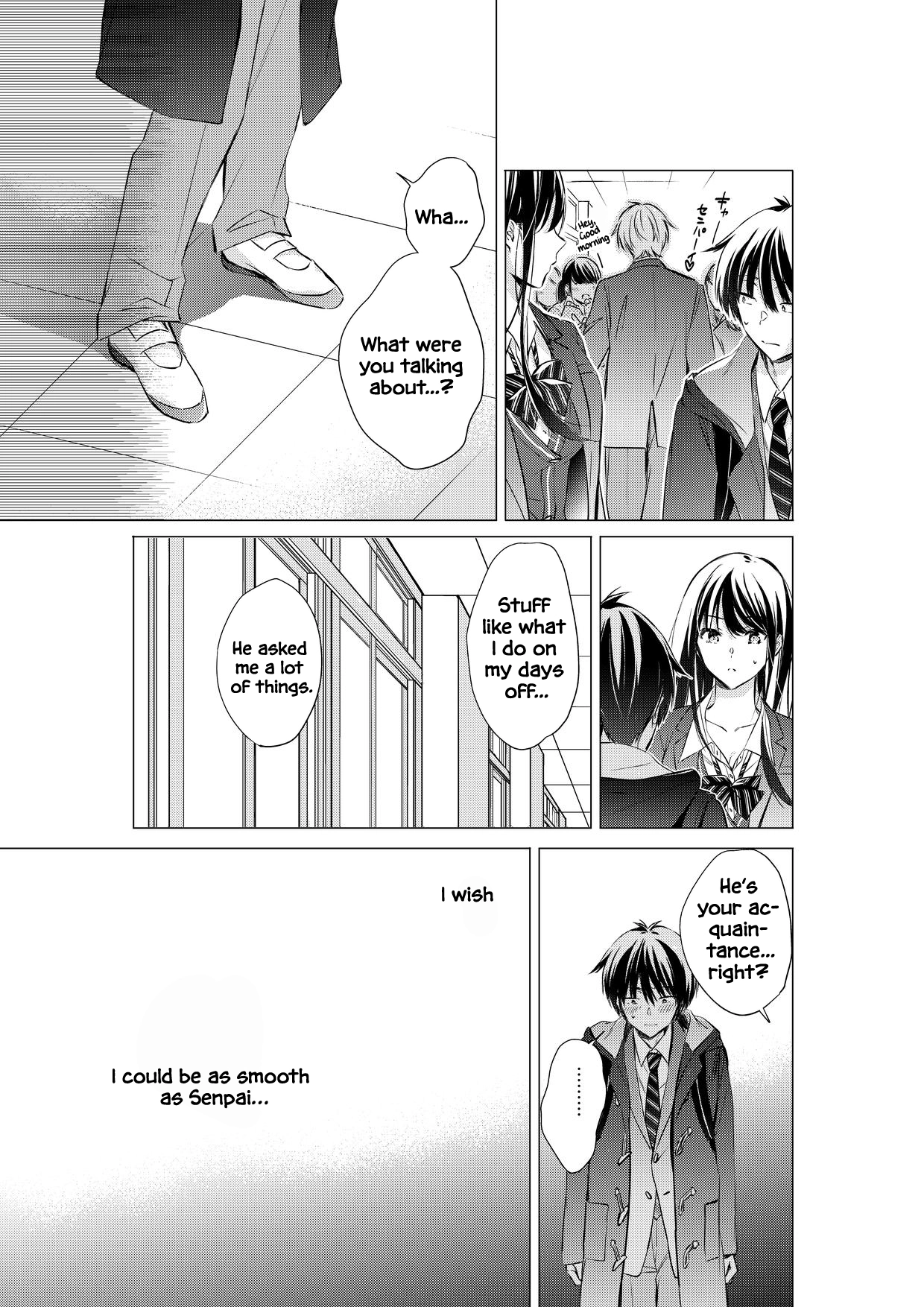 Gotou-san wa Furimukasetai! (Pre-serialization) Chapter 81 page 2 - 