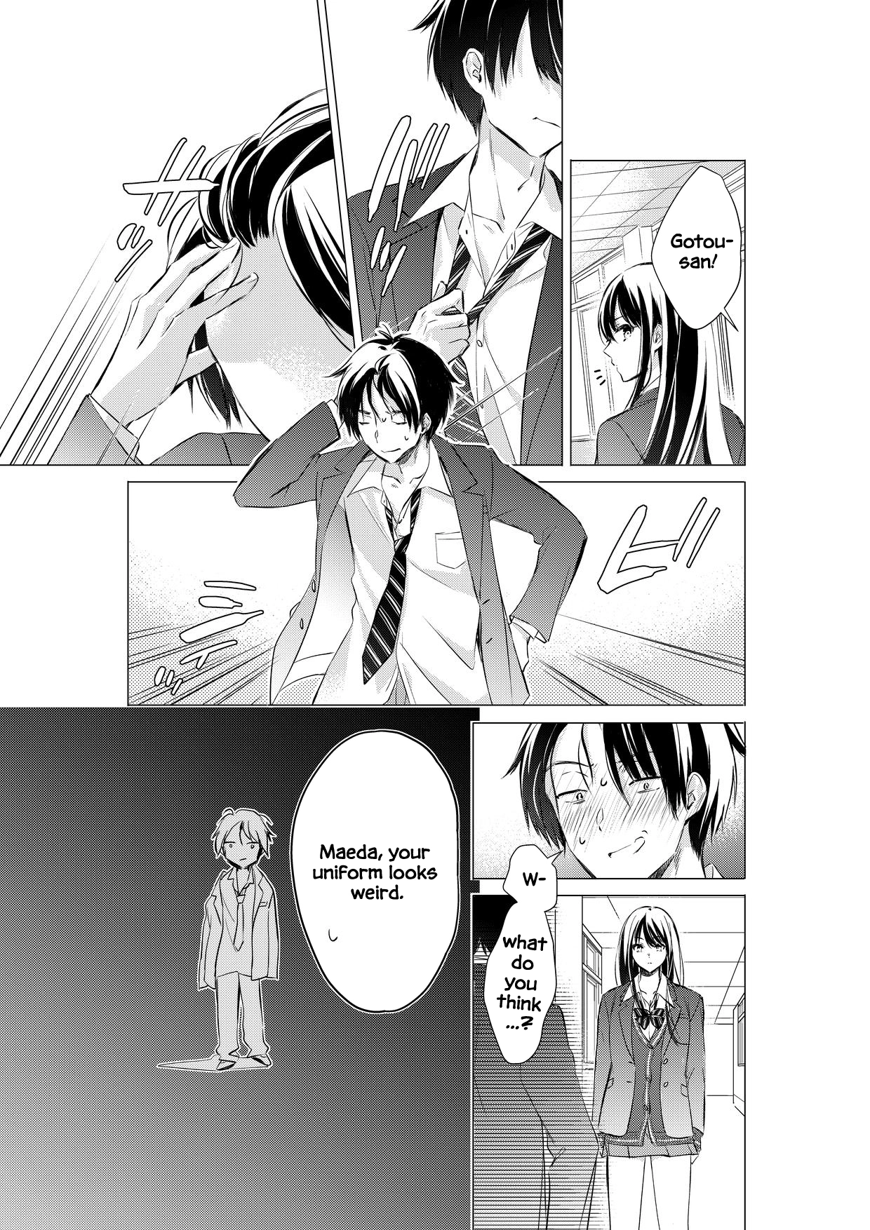 Gotou-san wa Furimukasetai! (Pre-serialization) Chapter 81 page 6 - 