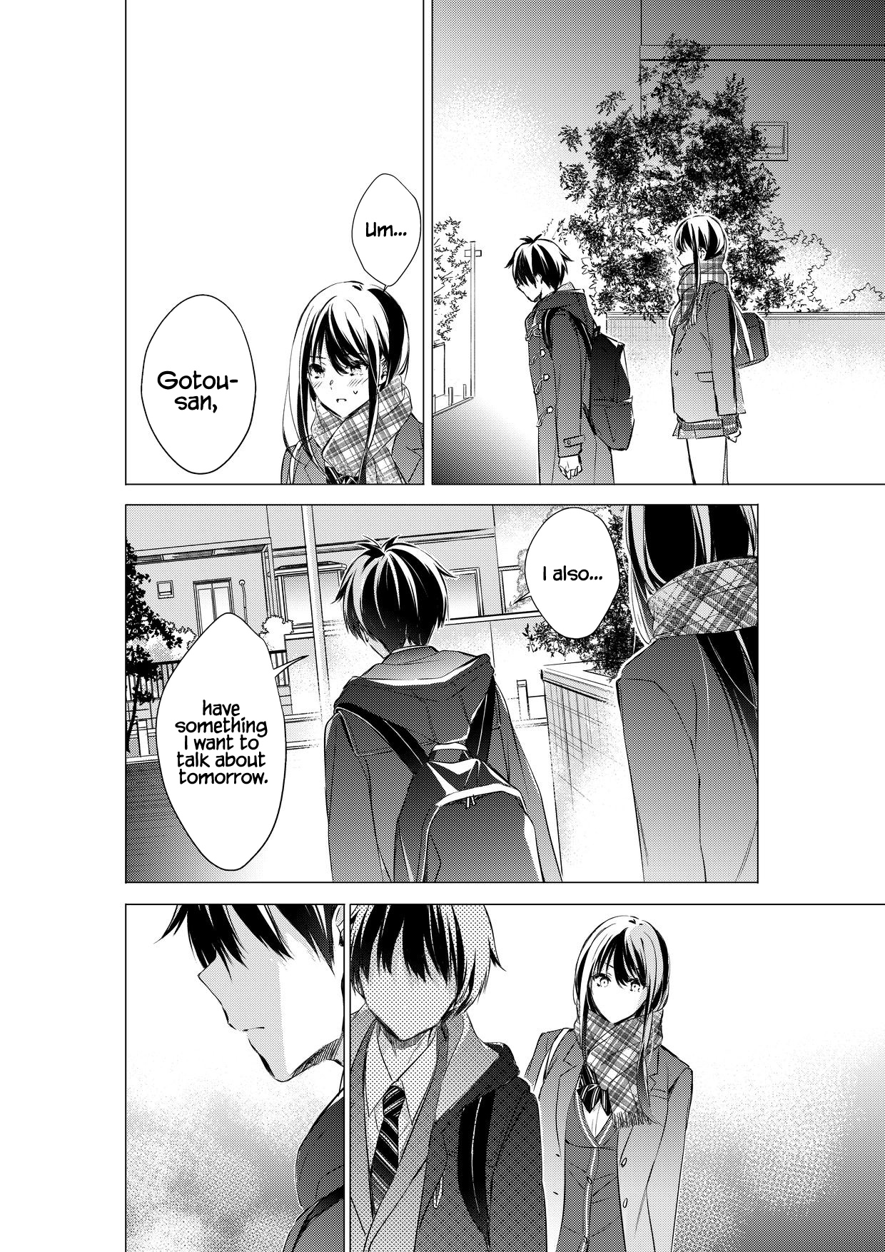 Gotou-san wa Furimukasetai! (Pre-serialization) Chapter 82 page 6 - 