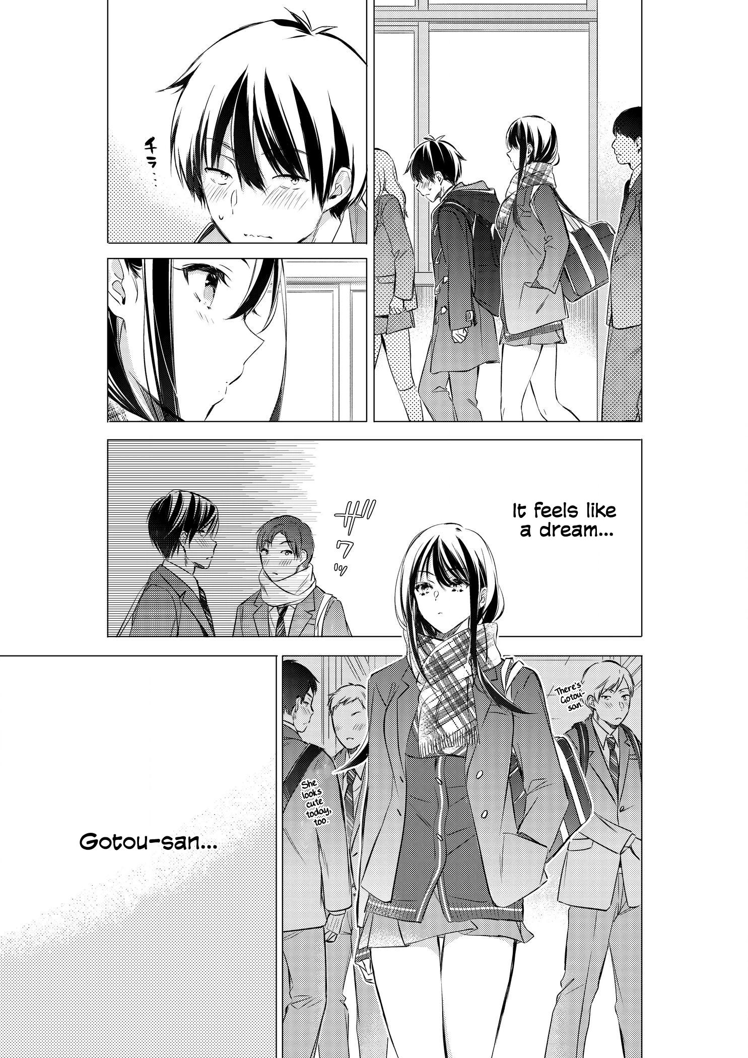 Gotou-san wa Furimukasetai! (Pre-serialization) Chapter 86 page 4 - 