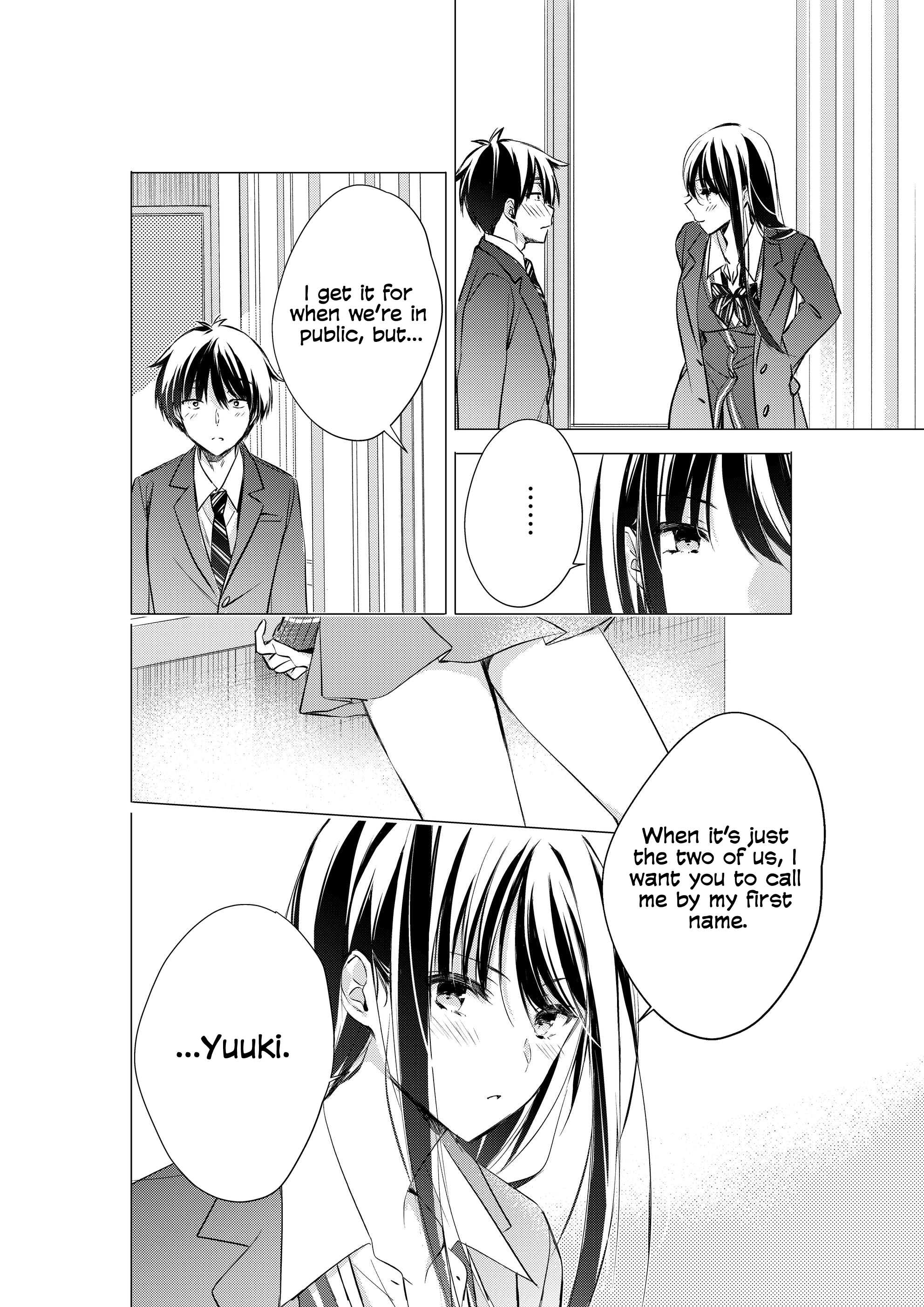 Gotou-san wa Furimukasetai! (Pre-serialization) Chapter 87 page 7 - 