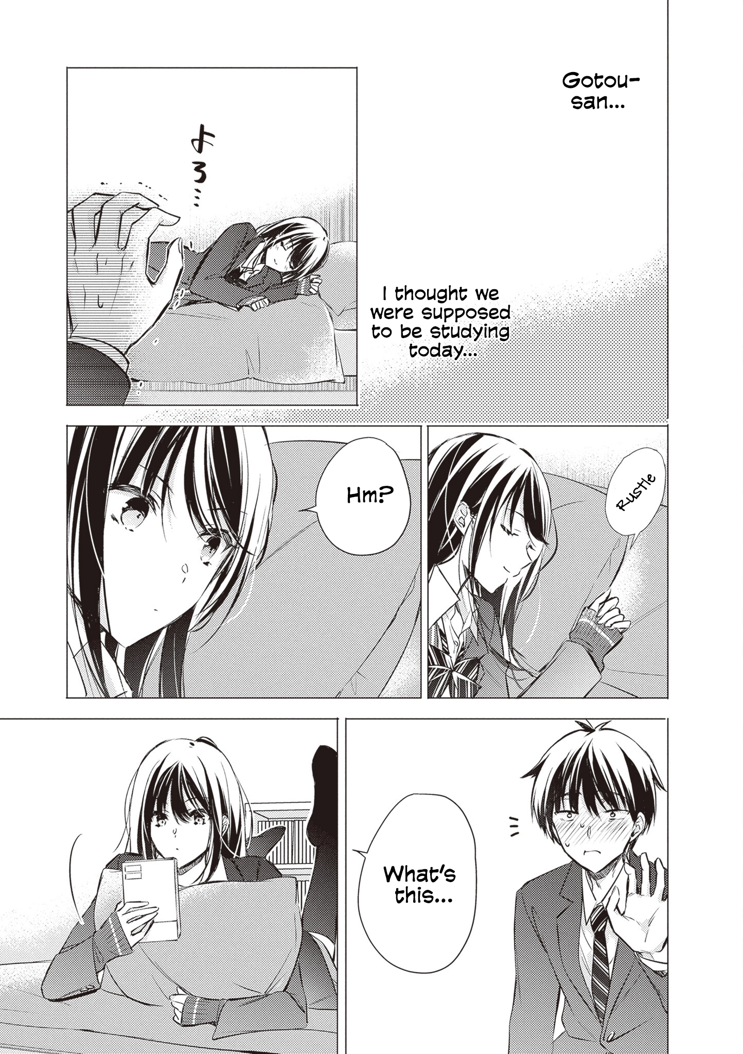Gotou-san wa Furimukasetai! (Pre-serialization) Chapter 88 page 16 - 
