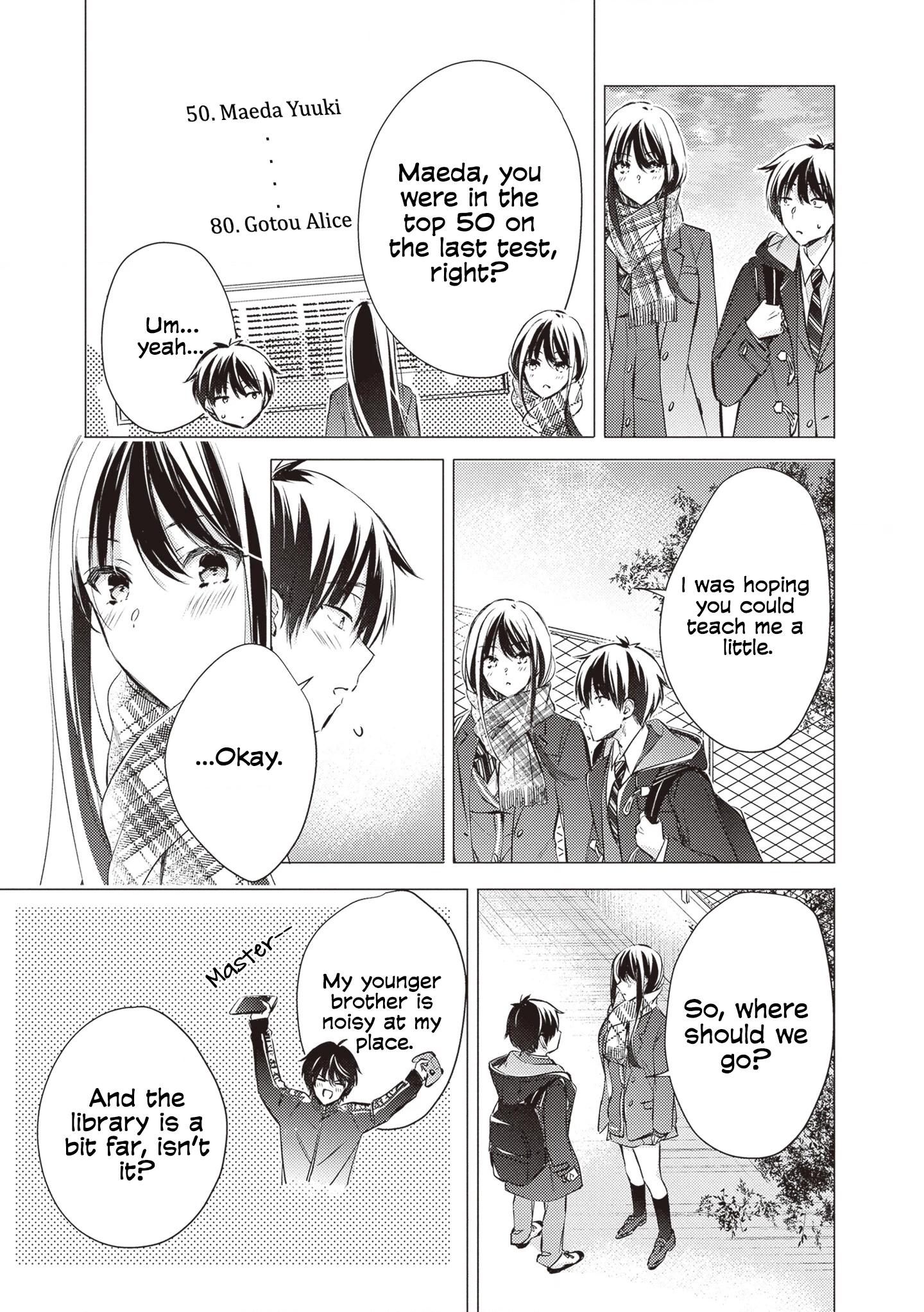 Gotou-san wa Furimukasetai! (Pre-serialization) Chapter 88 page 4 - 