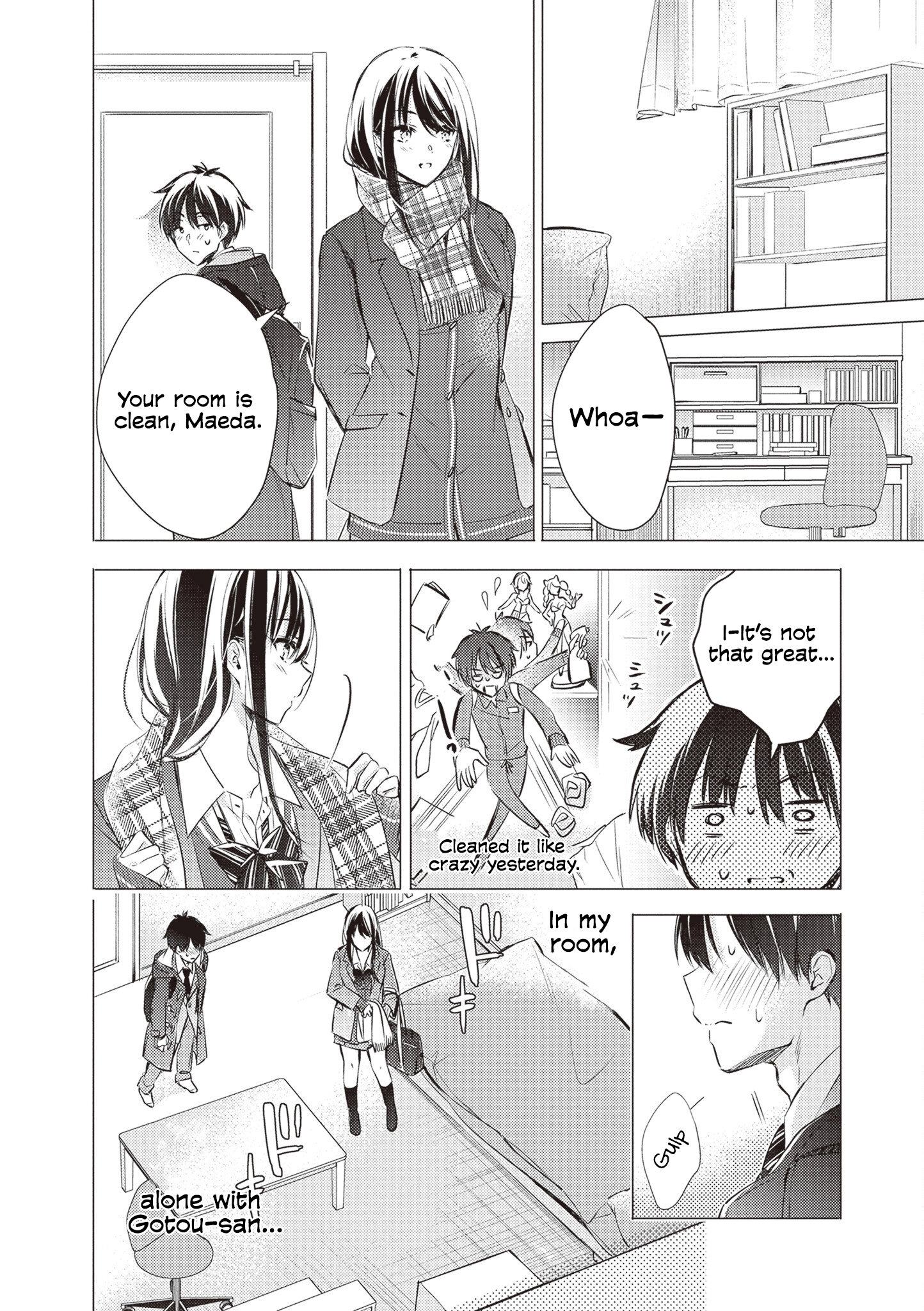 Gotou-san wa Furimukasetai! (Pre-serialization) Chapter 88 page 7 - 