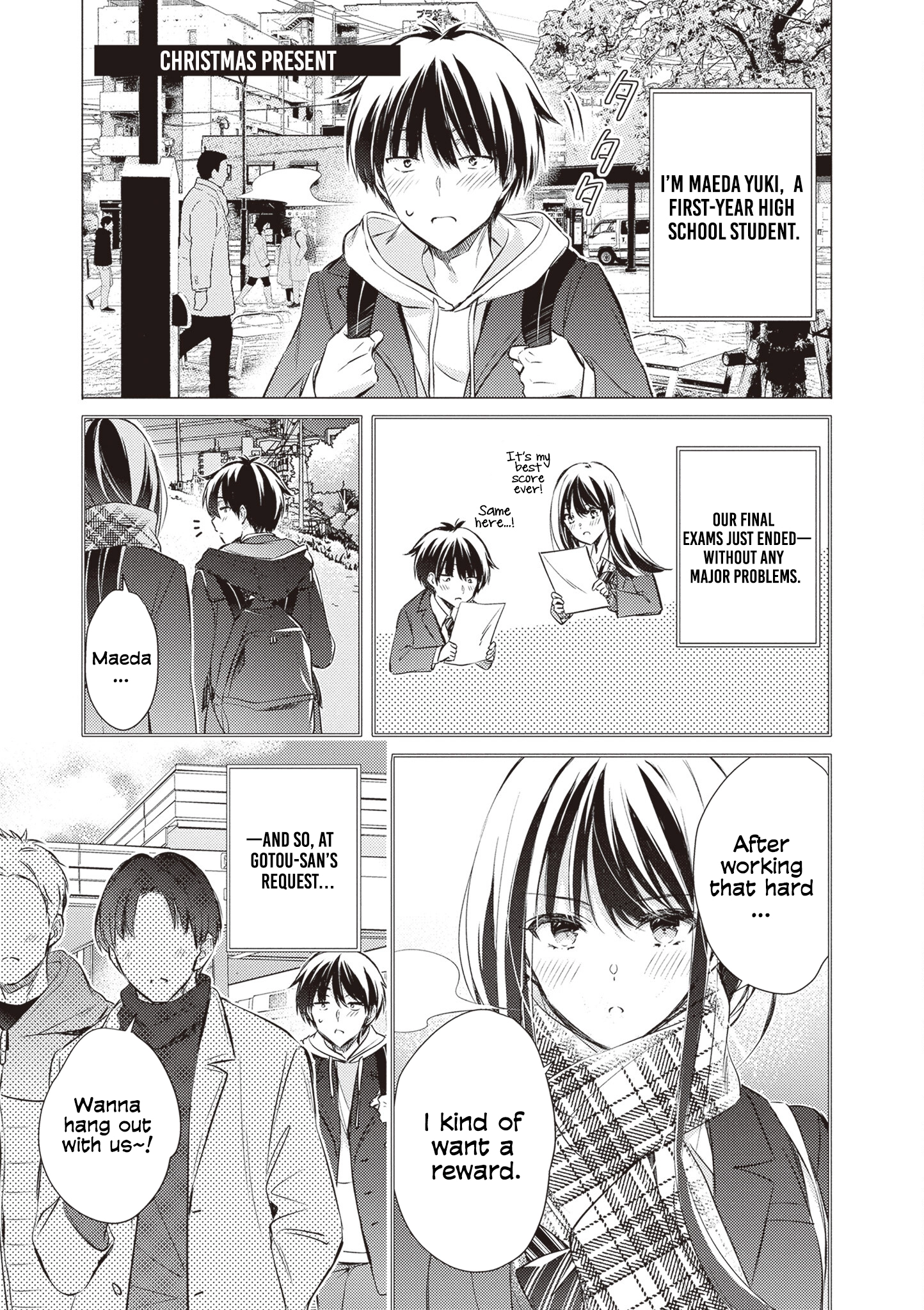 Gotou-san wa Furimukasetai! (Pre-serialization) Chapter 89 page 2 - 
