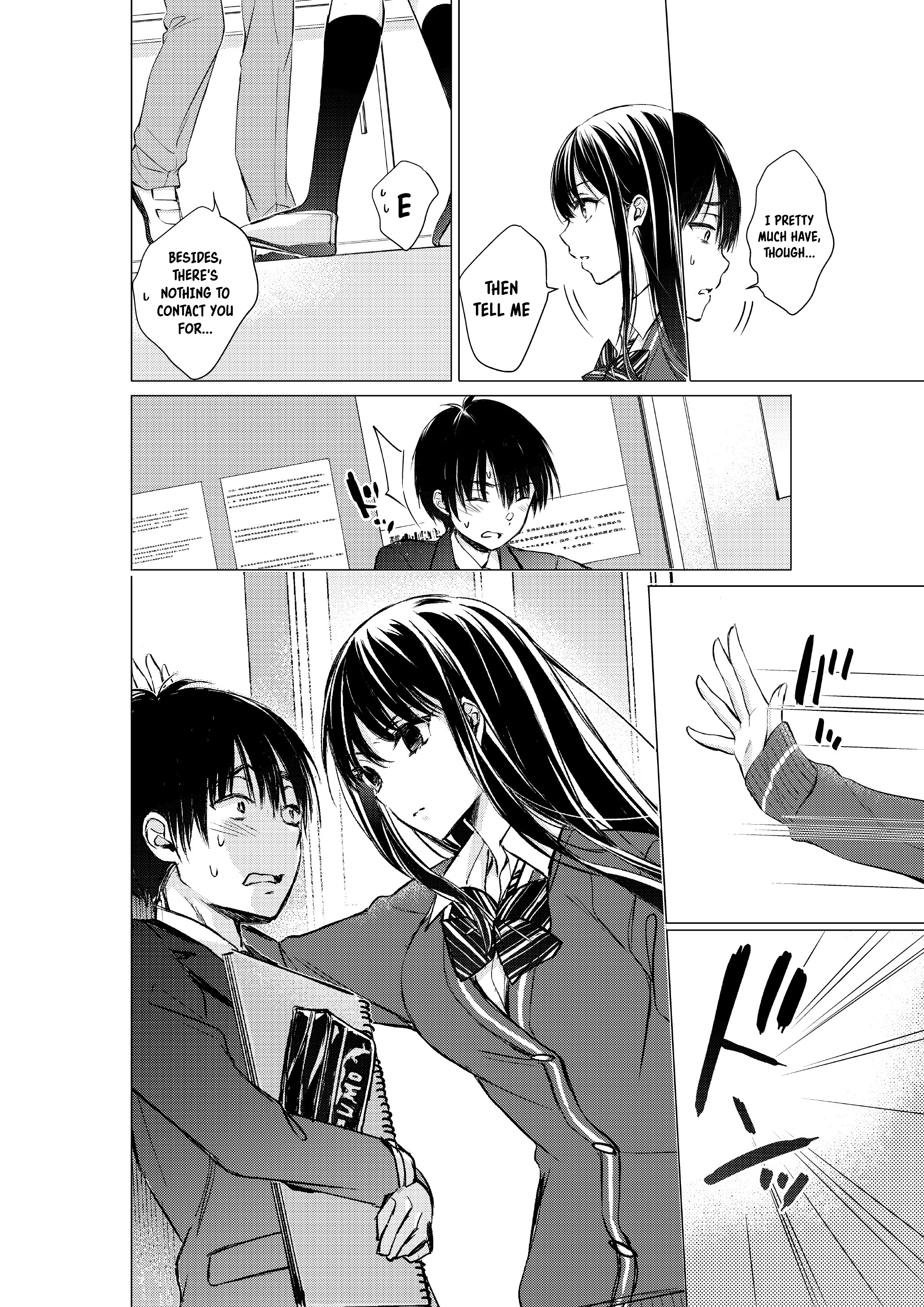 Gotou-san wa Furimukasetai! (Pre-serialization) Chapter 9 page 3 - 