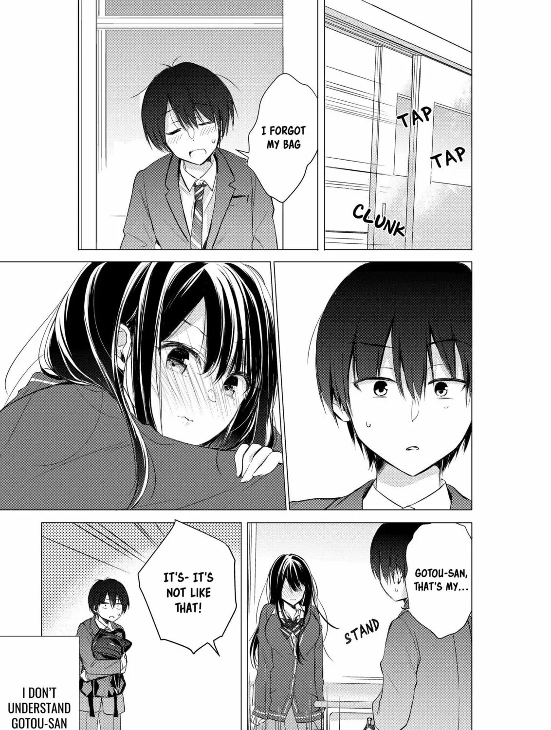 Gotou-san wa Furimukasetai! Chapter 1.5 page 6 - 