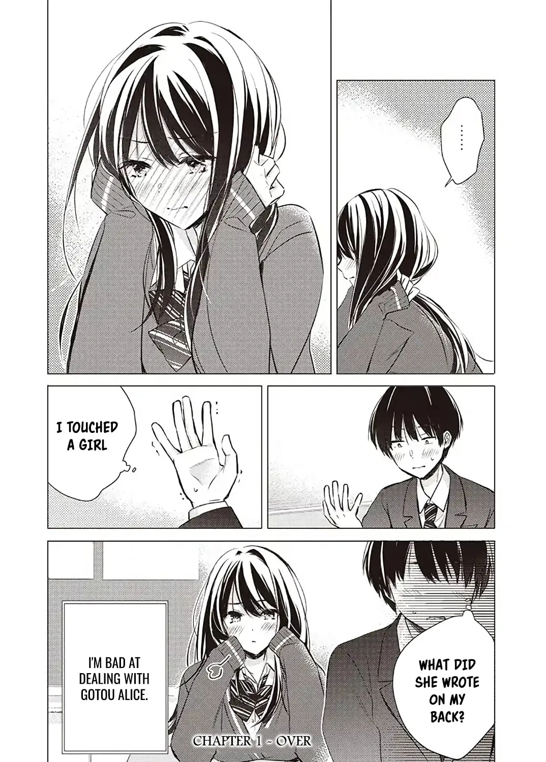 Gotou-san wa Furimukasetai! Chapter 1 page 33 - 