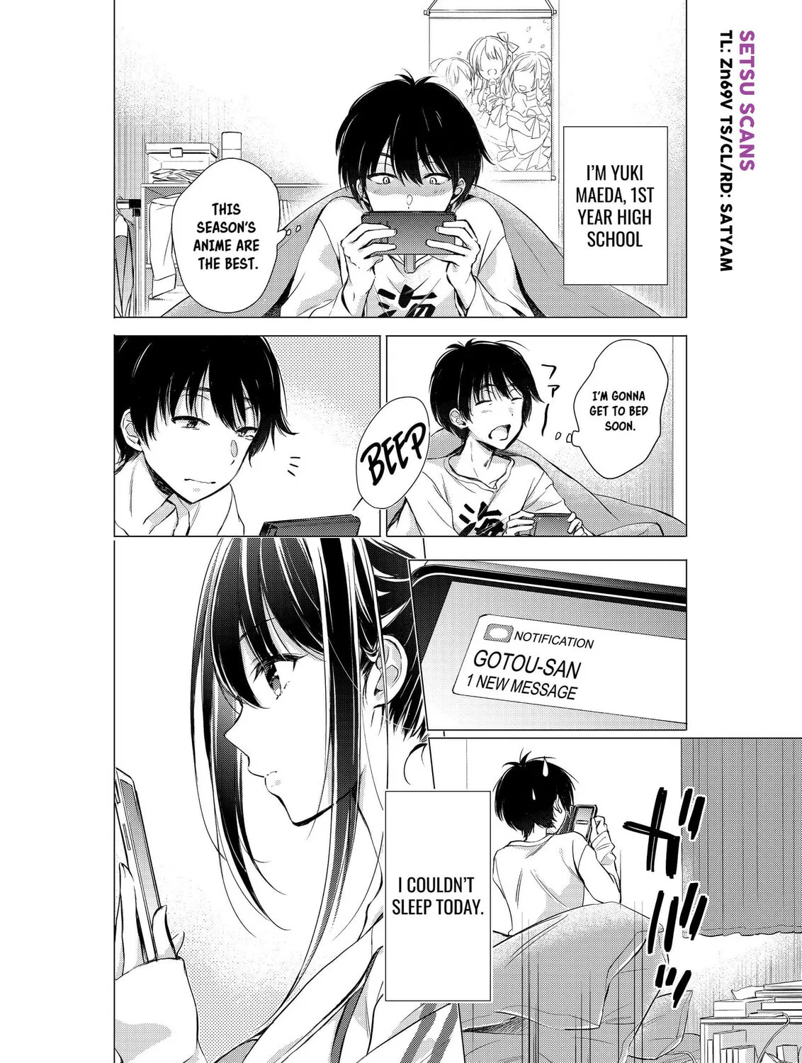 Gotou-san wa Furimukasetai! Chapter 10 page 1 - 