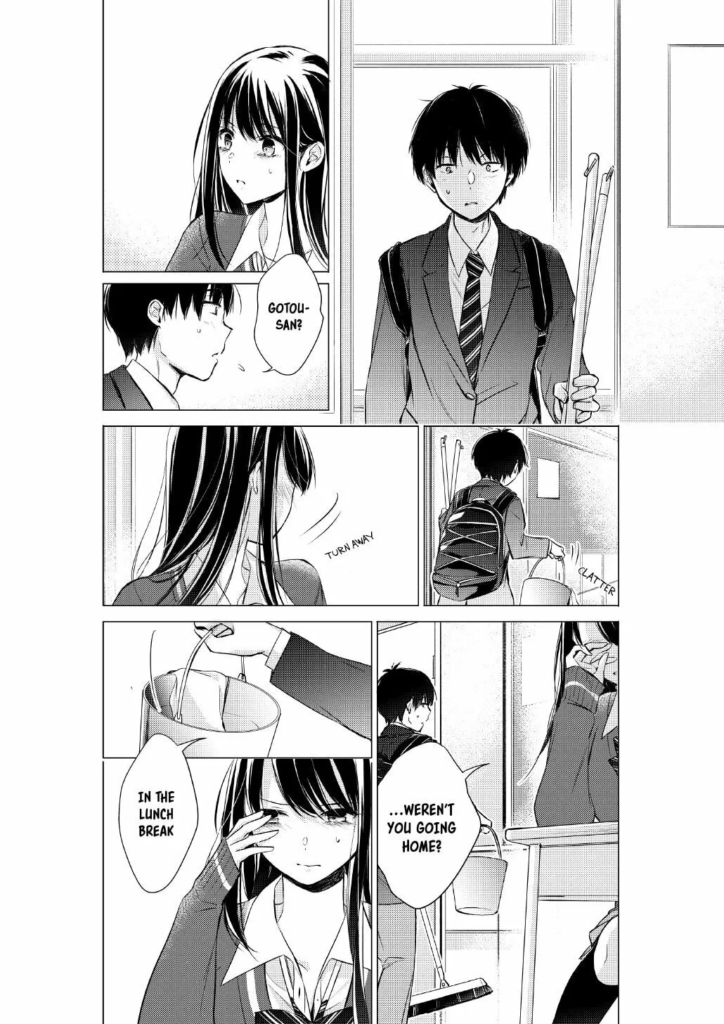 Gotou-san wa Furimukasetai! Chapter 15 page 4 - 