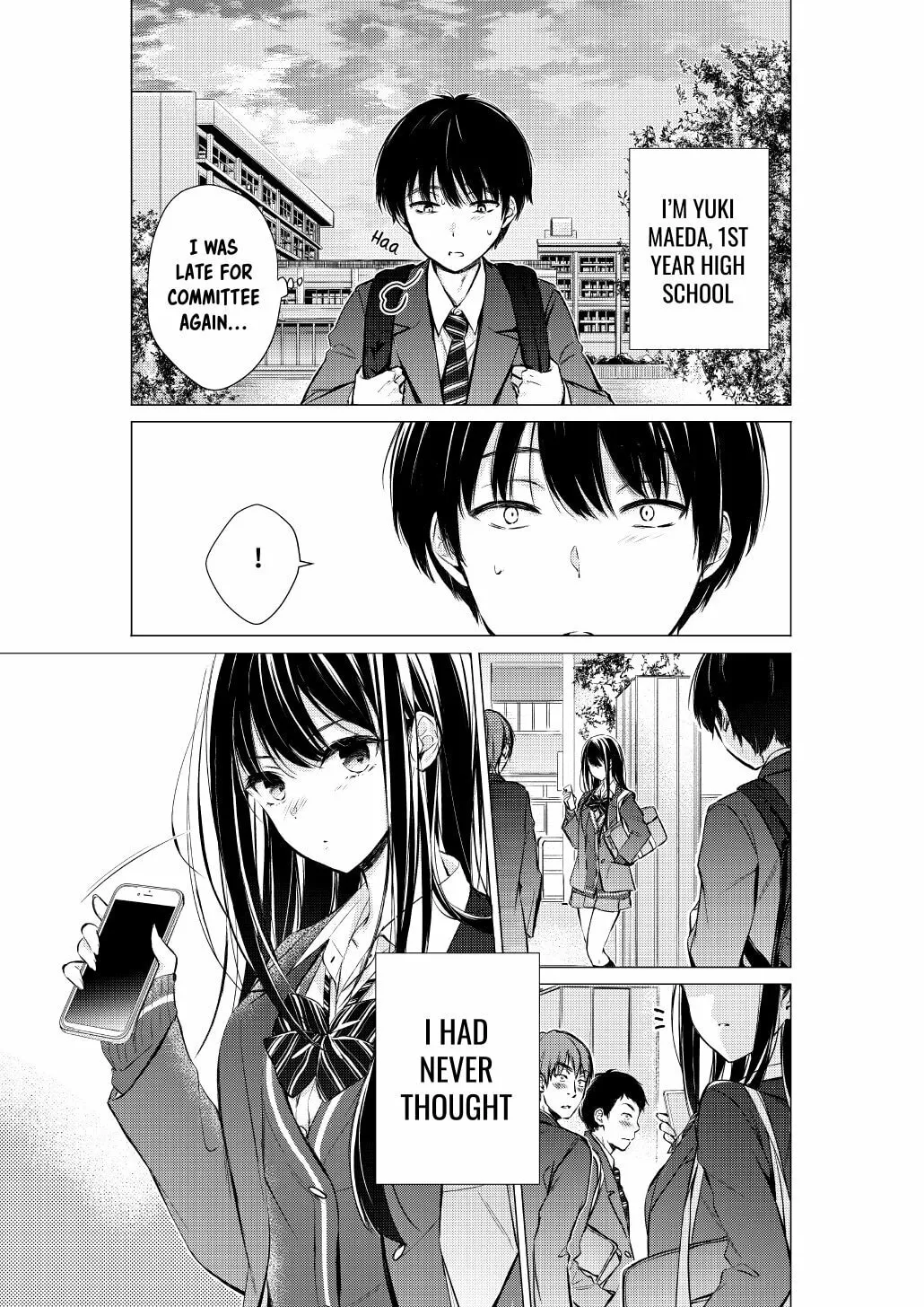 Gotou-san wa Furimukasetai! Chapter 16 page 1 - 