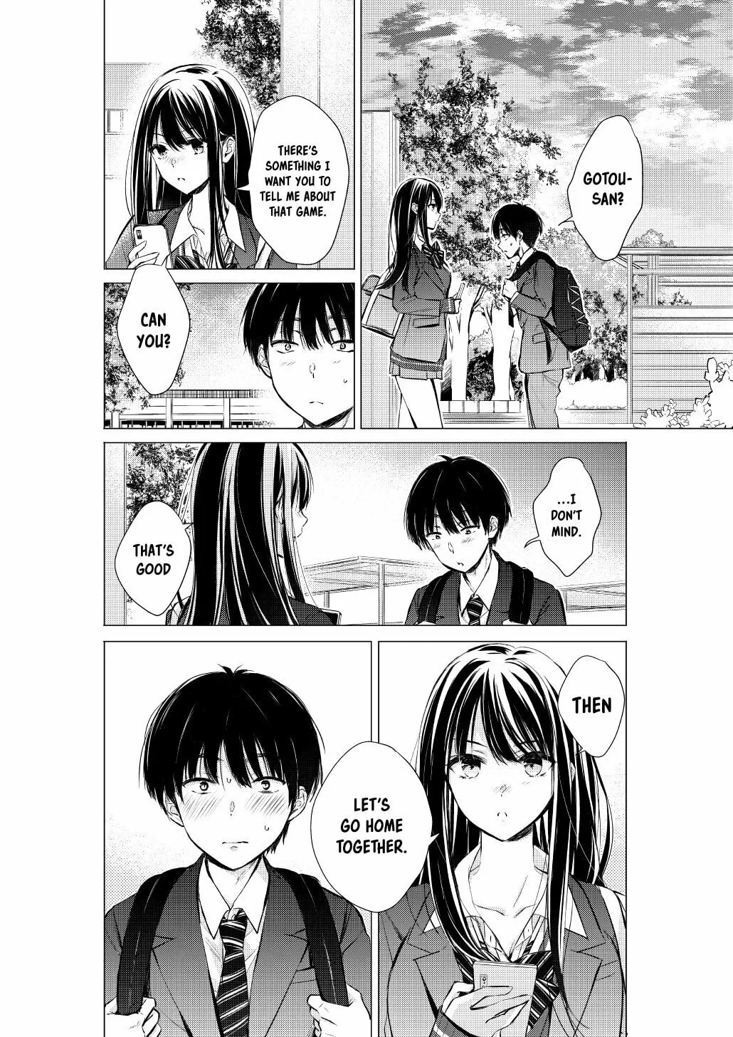 Gotou-san wa Furimukasetai! Chapter 16 page 2 - 