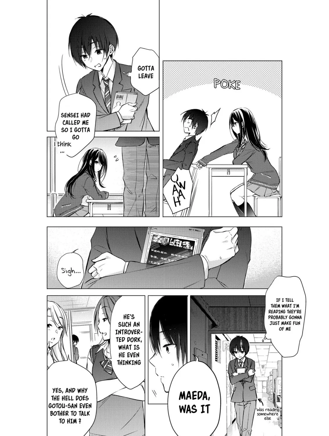 Gotou-san wa Furimukasetai! Chapter 2 page 3 - 