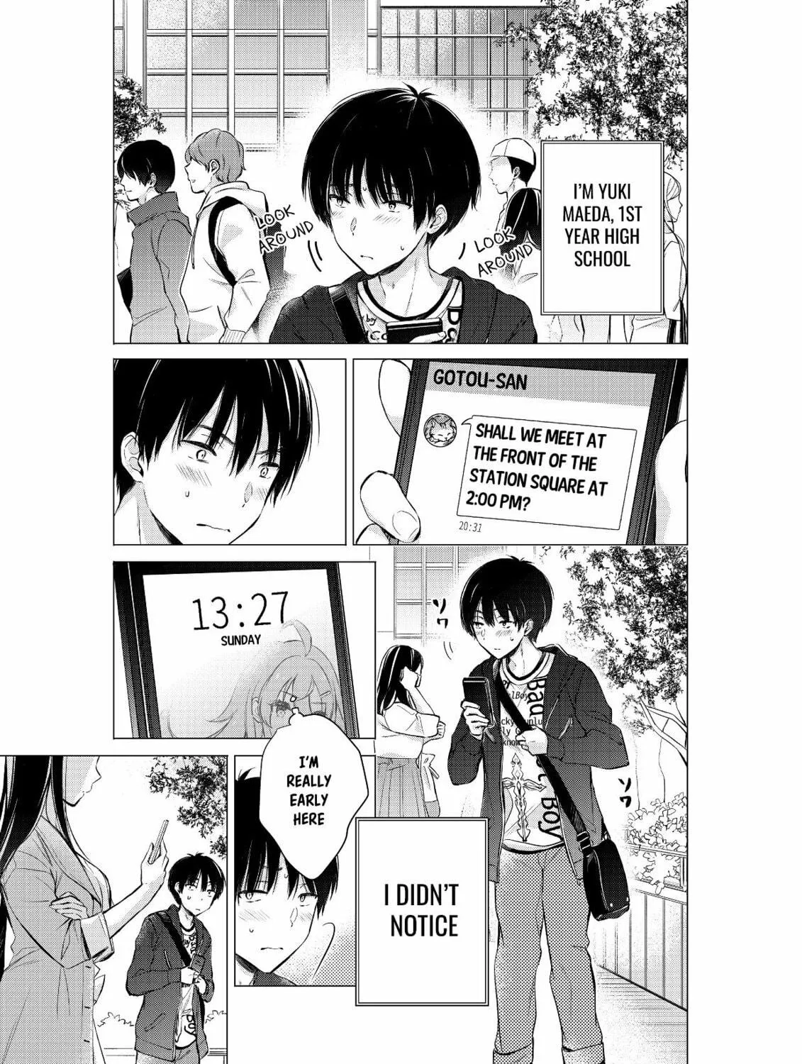 Gotou-san wa Furimukasetai! Chapter 20 page 5 - 