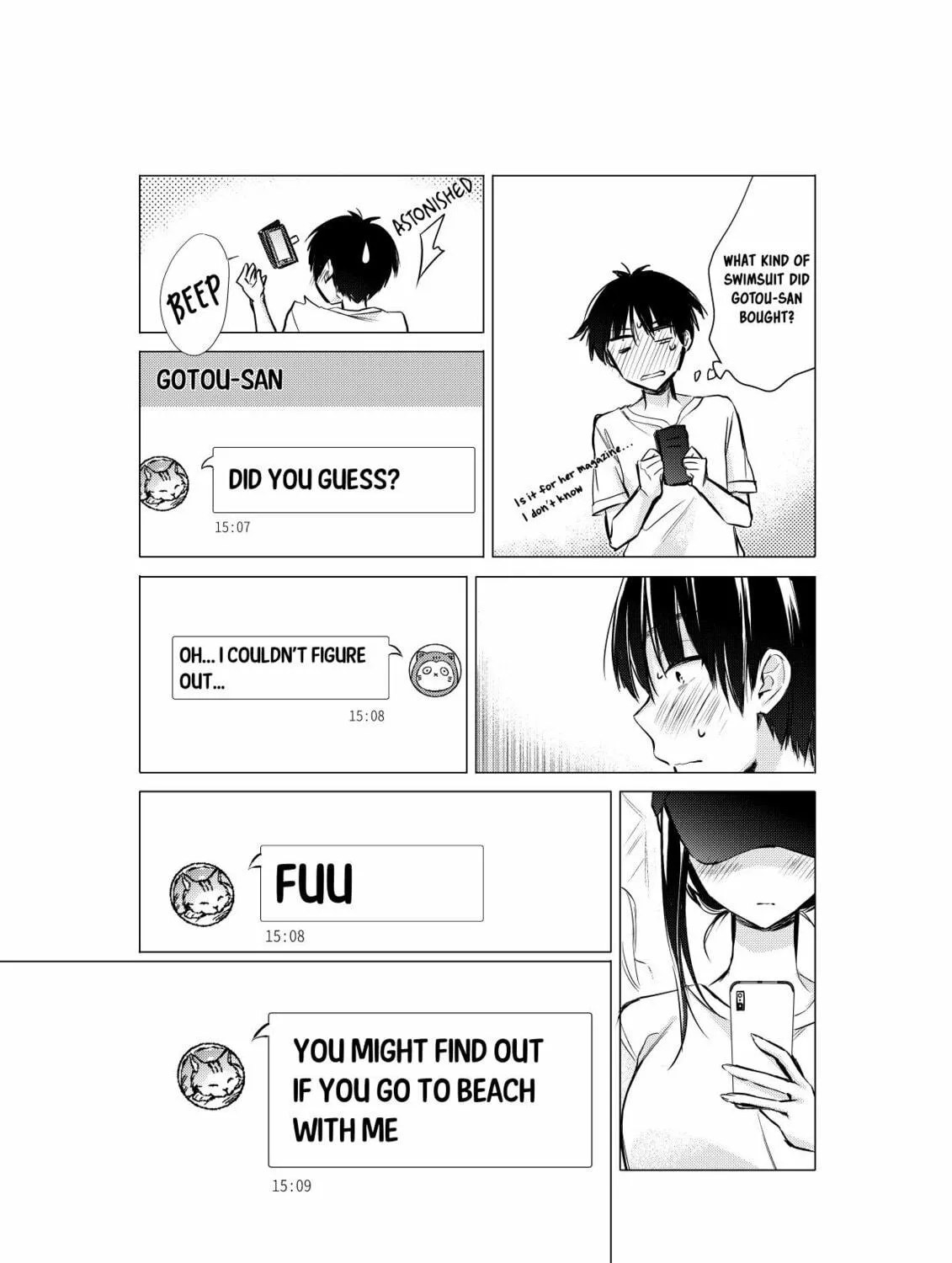 Gotou-san wa Furimukasetai! Chapter 25 page 5 - 