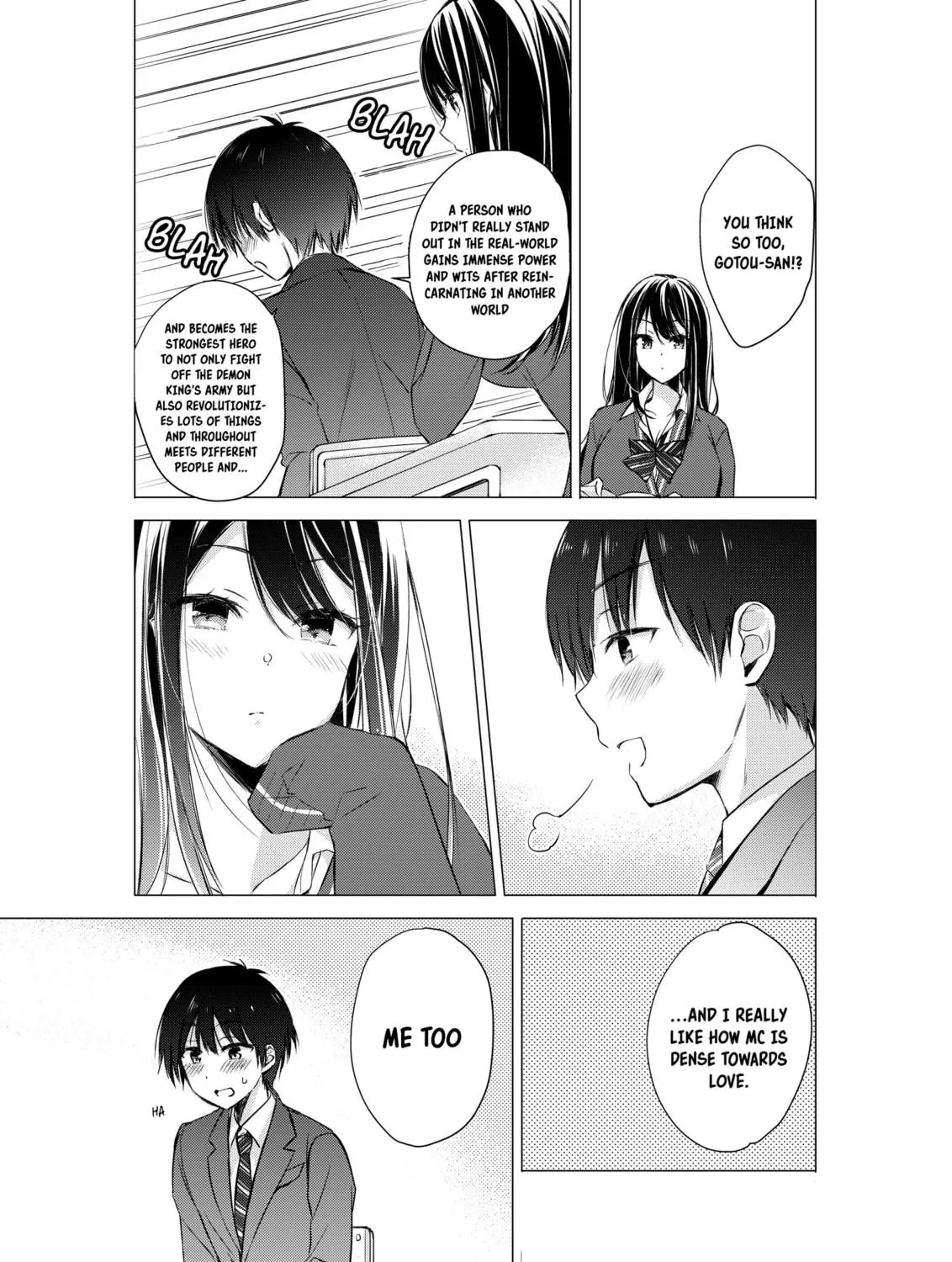 Gotou-san wa Furimukasetai! Chapter 3 page 5 - 