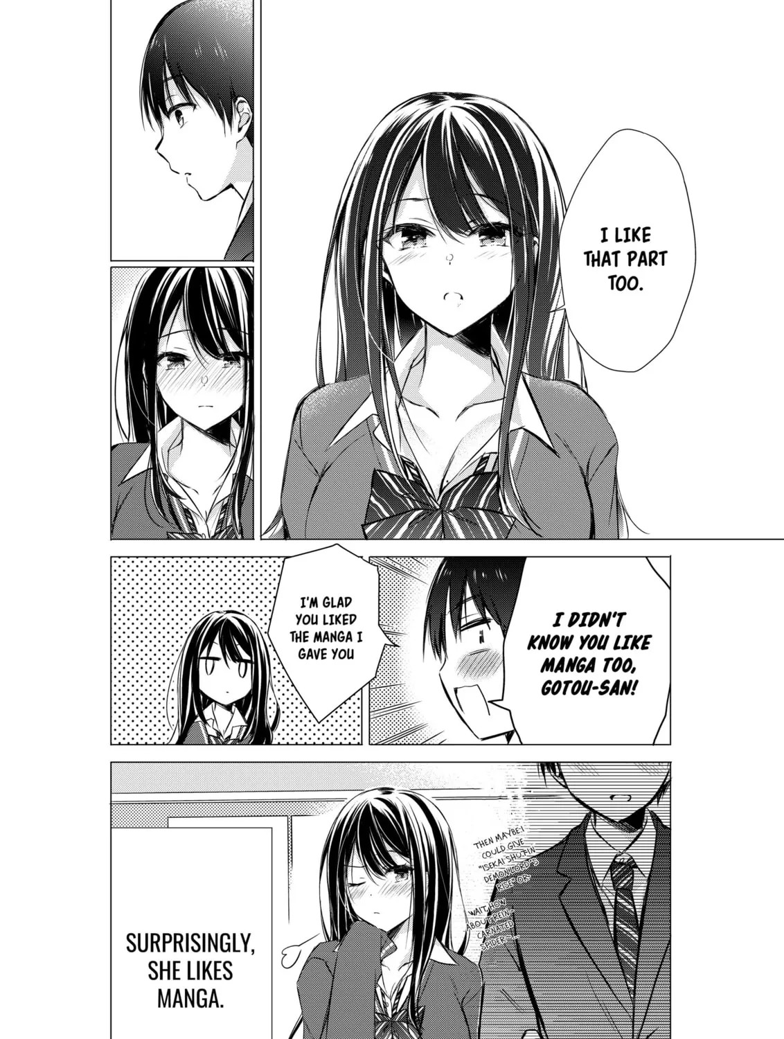 Gotou-san wa Furimukasetai! Chapter 3 page 7 - 