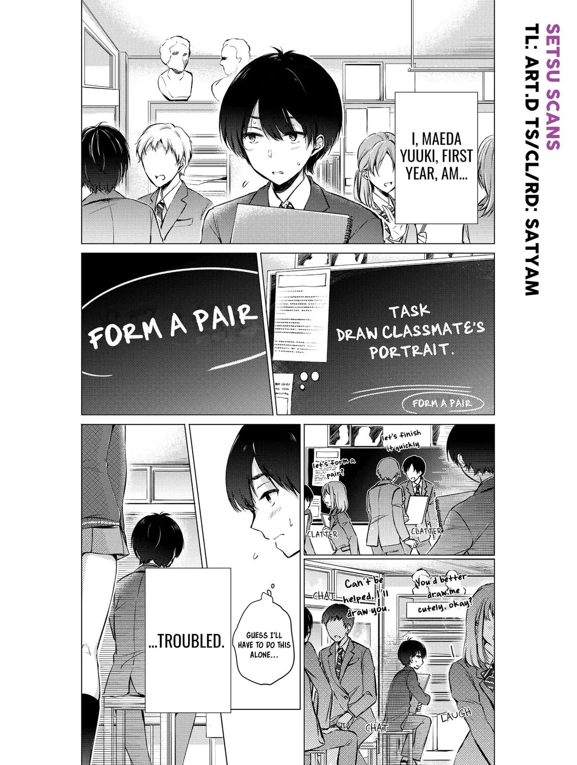 Gotou-san wa Furimukasetai! Chapter 4 page 1 - 