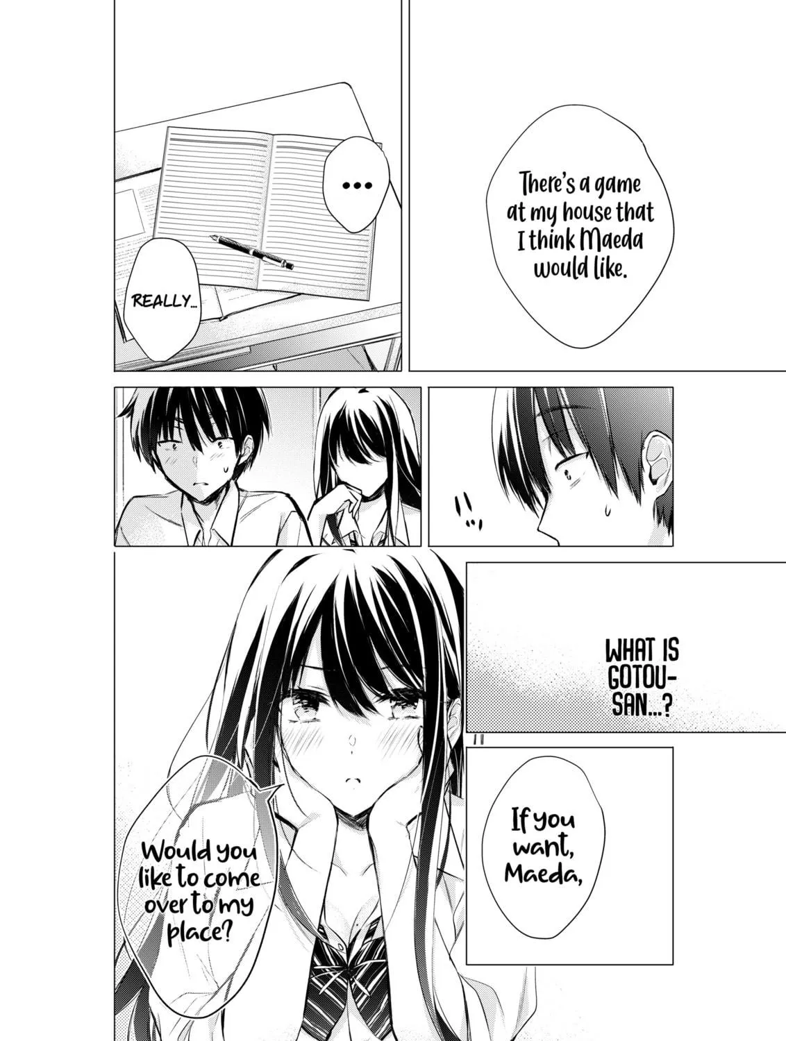 Gotou-san wa Furimukasetai! Chapter 47 page 9 - 