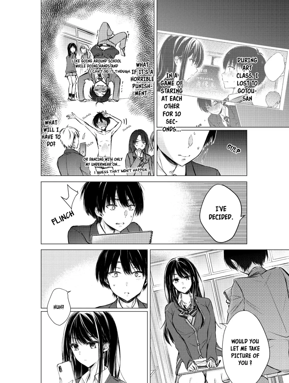 Gotou-san wa Furimukasetai! Chapter 5 page 3 - 