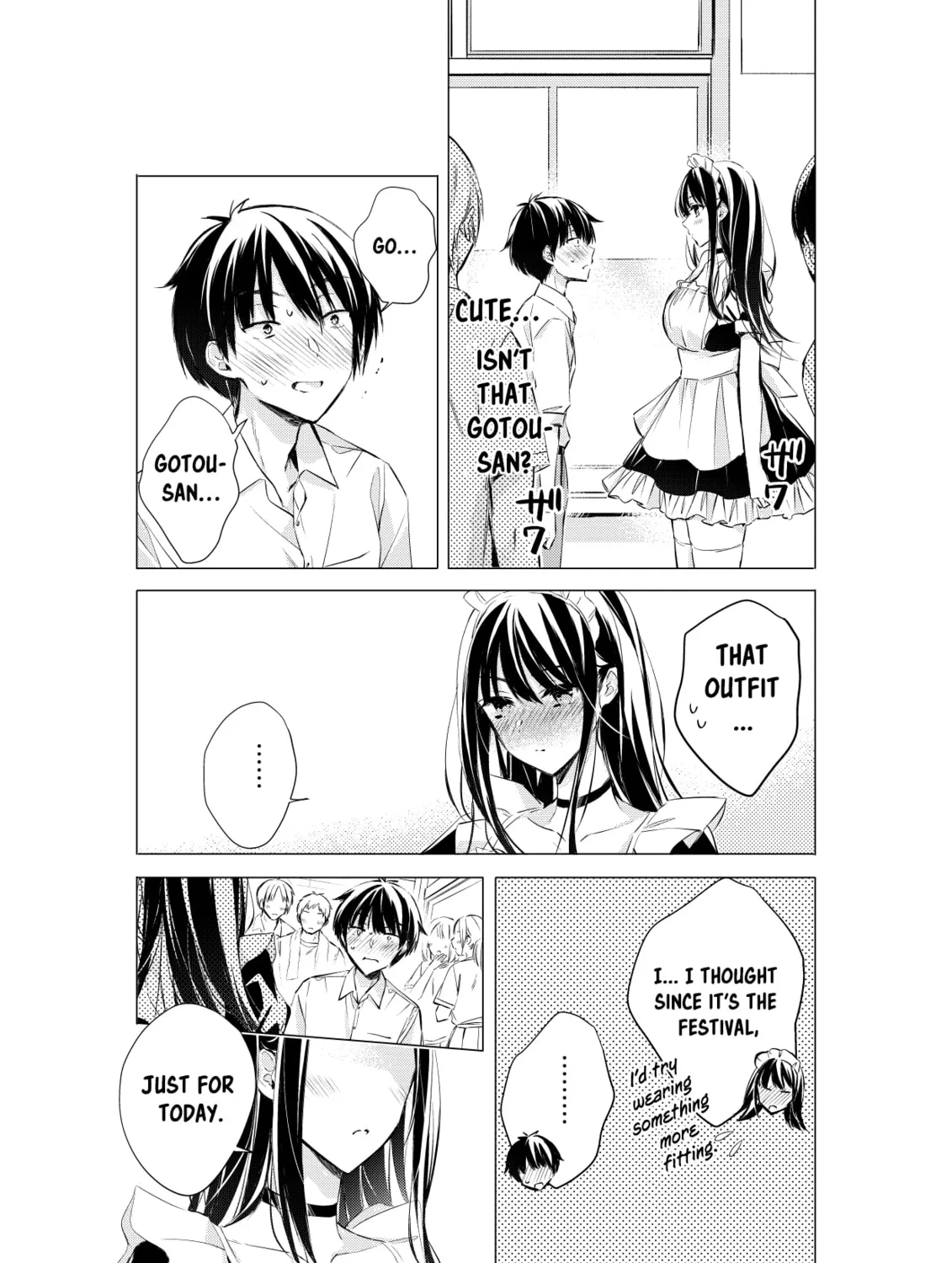 Gotou-san wa Furimukasetai! Chapter 67 page 7 - 