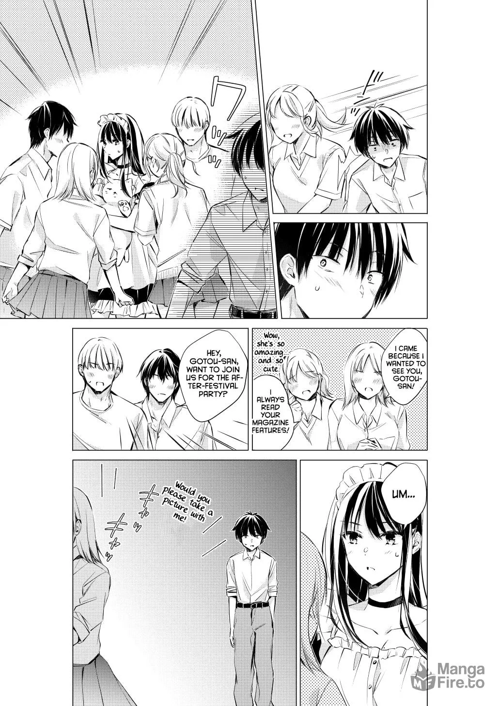 Gotou-san wa Furimukasetai! Chapter 70 page 4 - 
