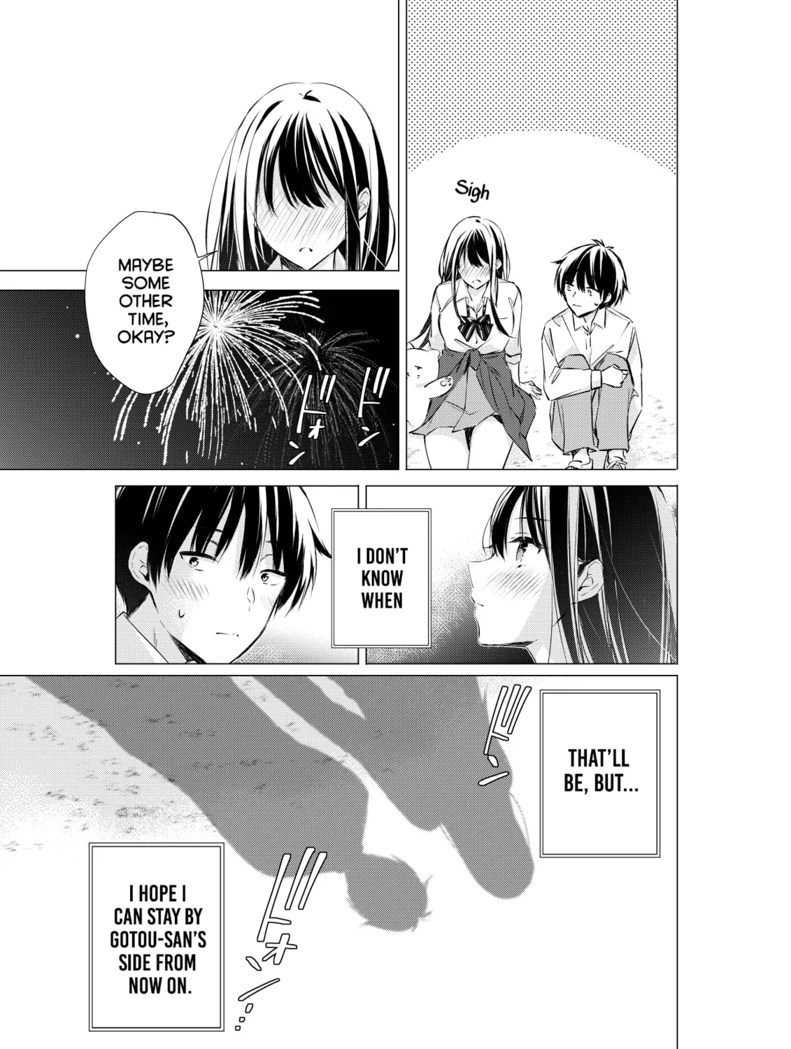 Gotou-san wa Furimukasetai! Chapter 72 page 11 - 