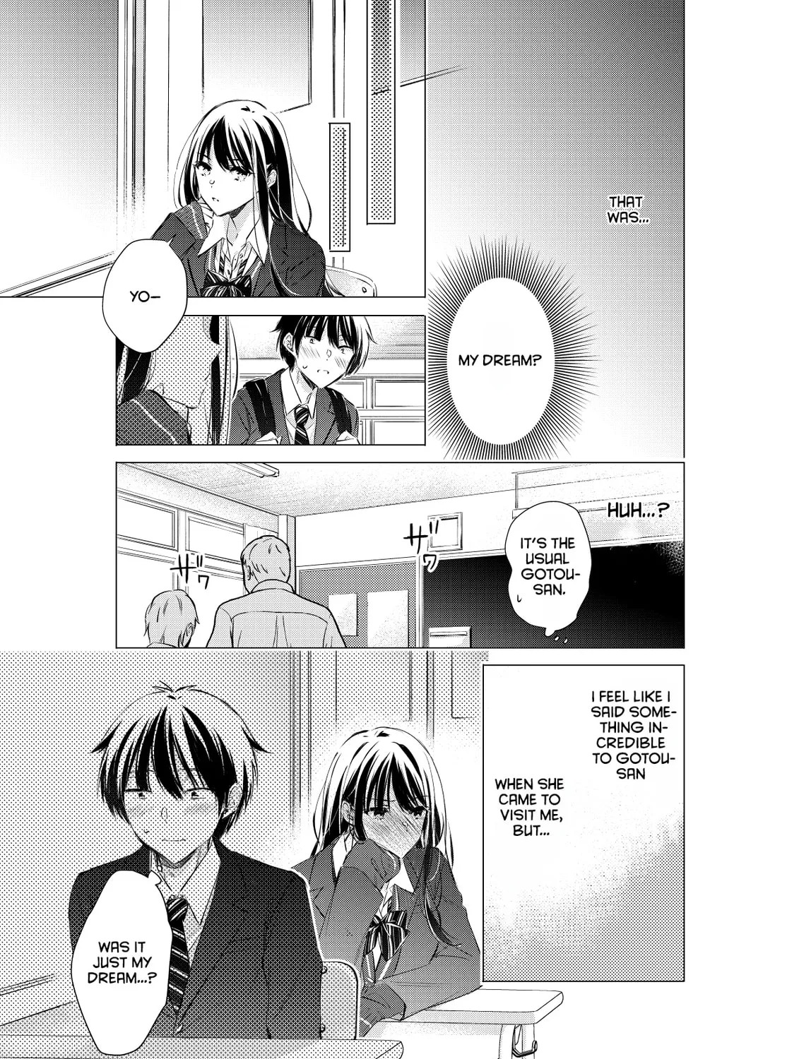 Gotou-san wa Furimukasetai! Chapter 75 page 15 - 