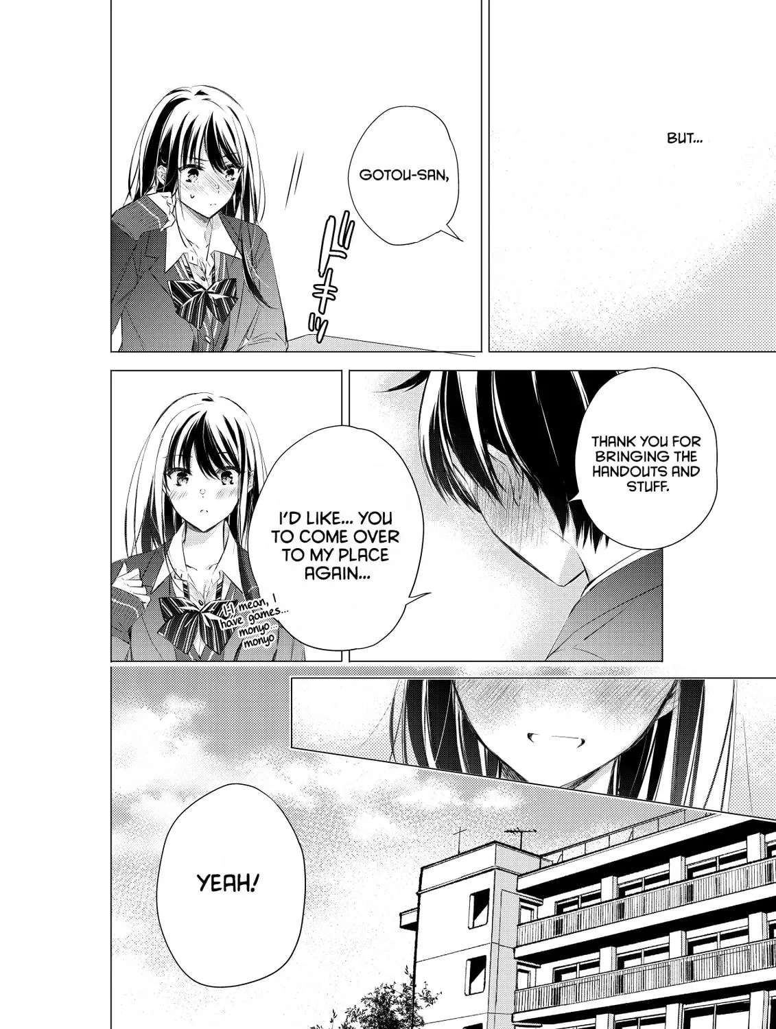 Gotou-san wa Furimukasetai! Chapter 75 page 17 - 