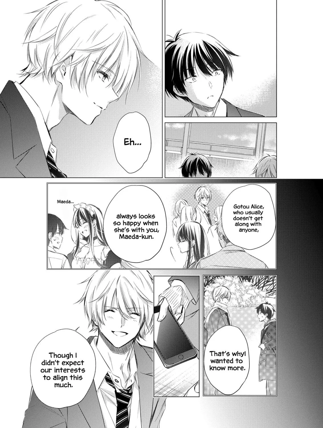 Gotou-san wa Furimukasetai! Chapter 79 page 11 - 
