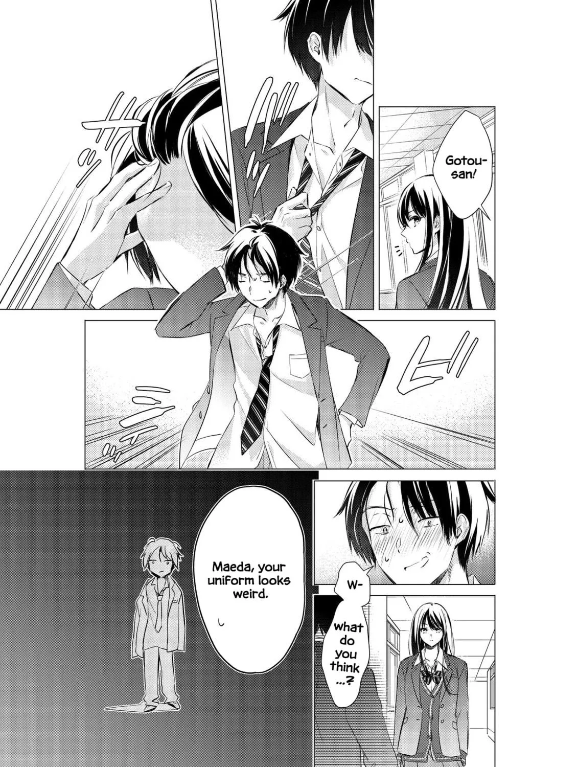 Gotou-san wa Furimukasetai! Chapter 81 page 9 - 
