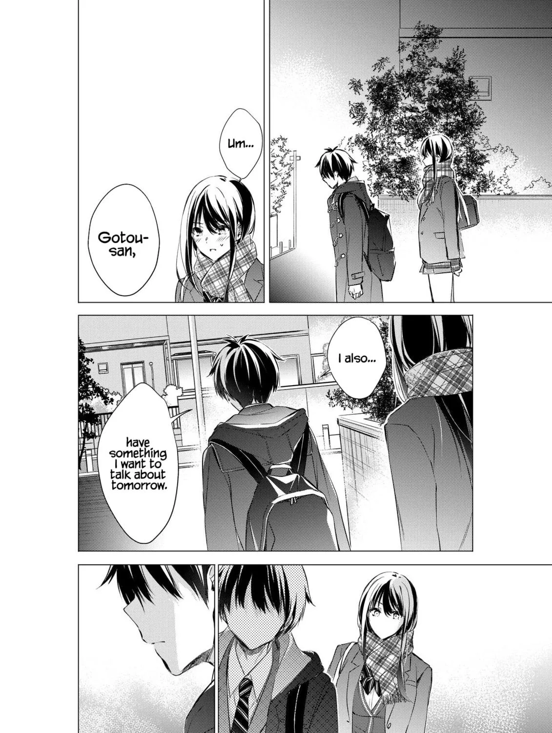 Gotou-san wa Furimukasetai! Chapter 82 page 10 - 