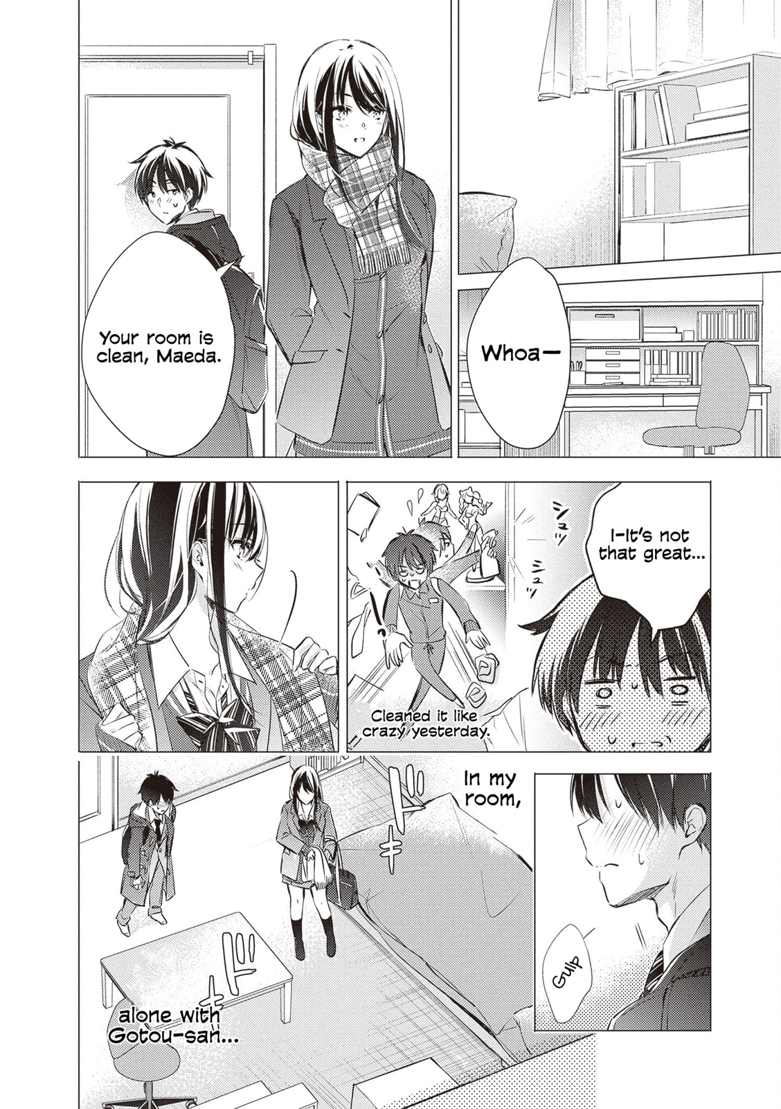Gotou-san wa Furimukasetai! Chapter 88 page 7 - 