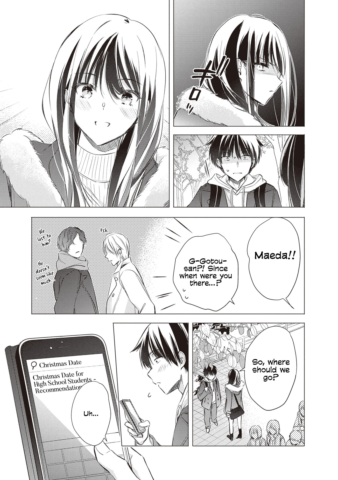 Gotou-san wa Furimukasetai! Chapter 89 page 4 - 