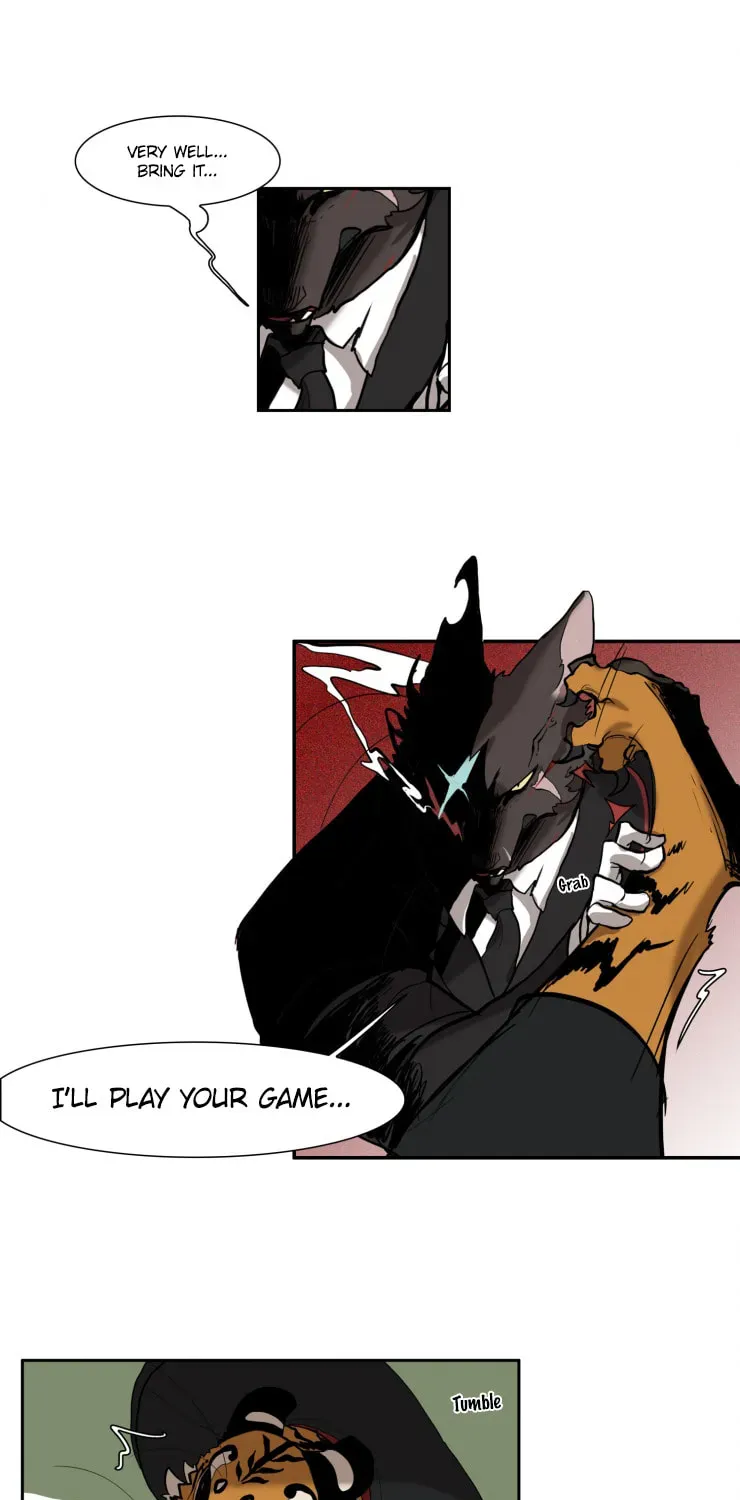 Goyangi Agassiwa Gyeonghowondeul (Colored) Chapter 2.4 page 12 - 