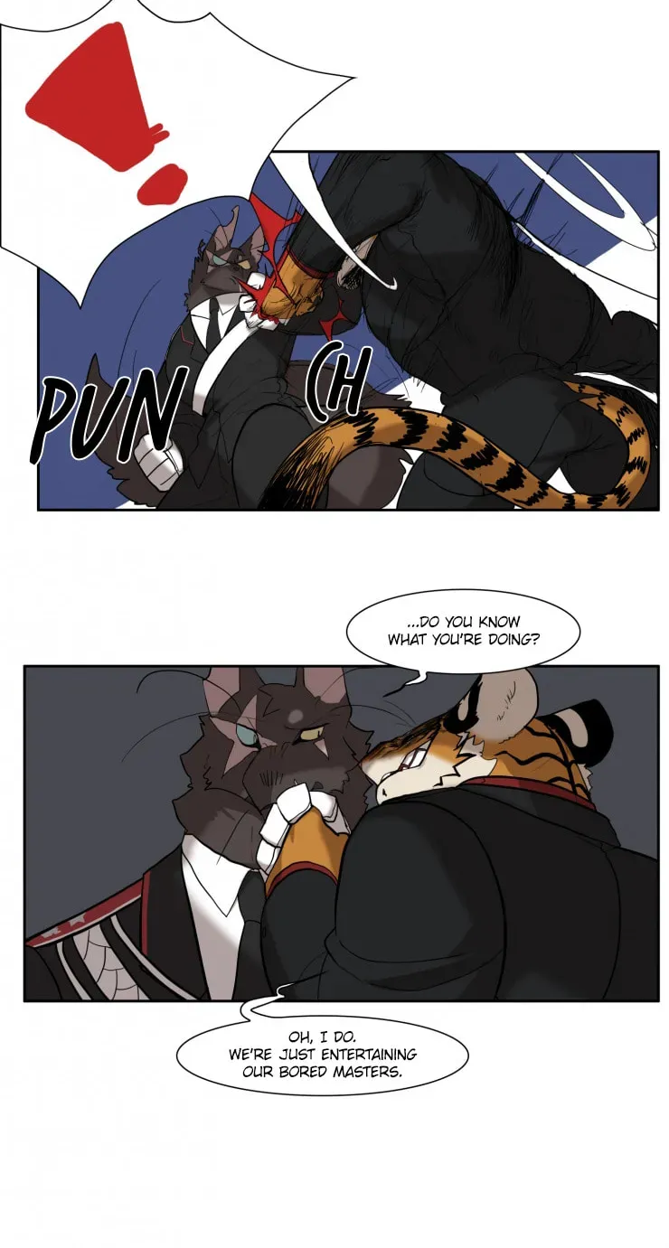 Goyangi Agassiwa Gyeonghowondeul (Colored) Chapter 2.4 page 8 - 