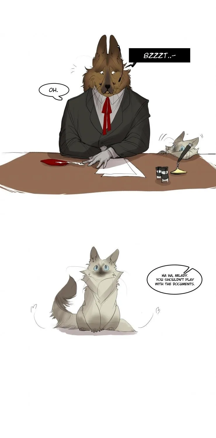 Goyangi Agassiwa Gyeonghowondeul (Colored) Chapter 2 page 9 - 