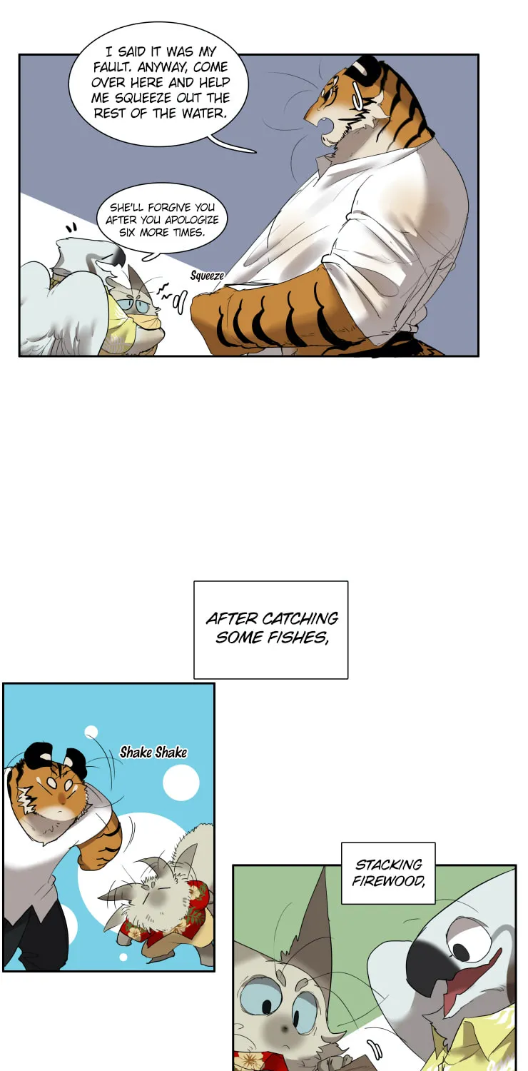 Goyangi Agassiwa Gyeonghowondeul (Colored) Chapter 233.6 page 15 - 